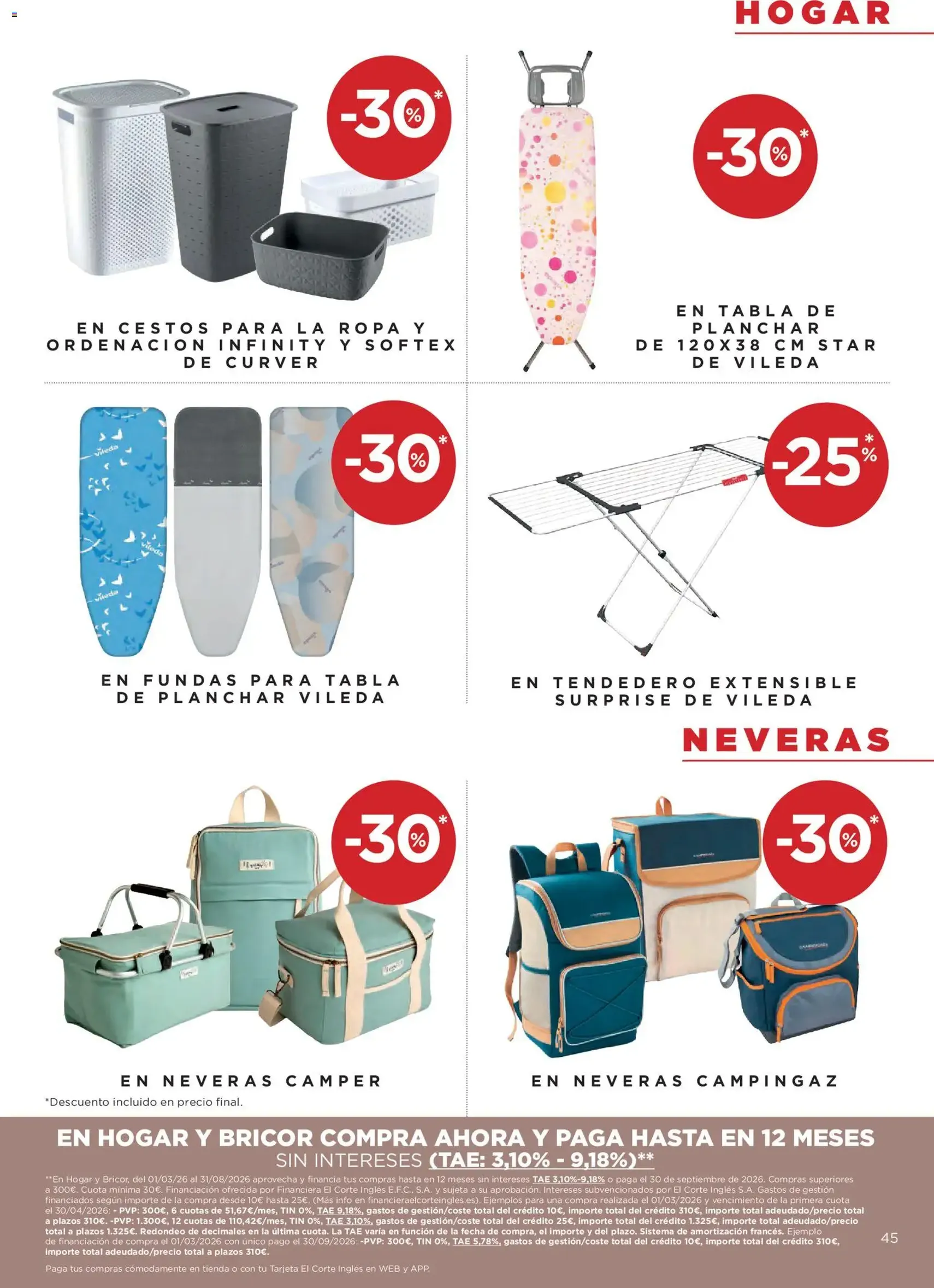 Hipercor catálogo - folleto válido desde 30/07/2026 página 45 de 48
