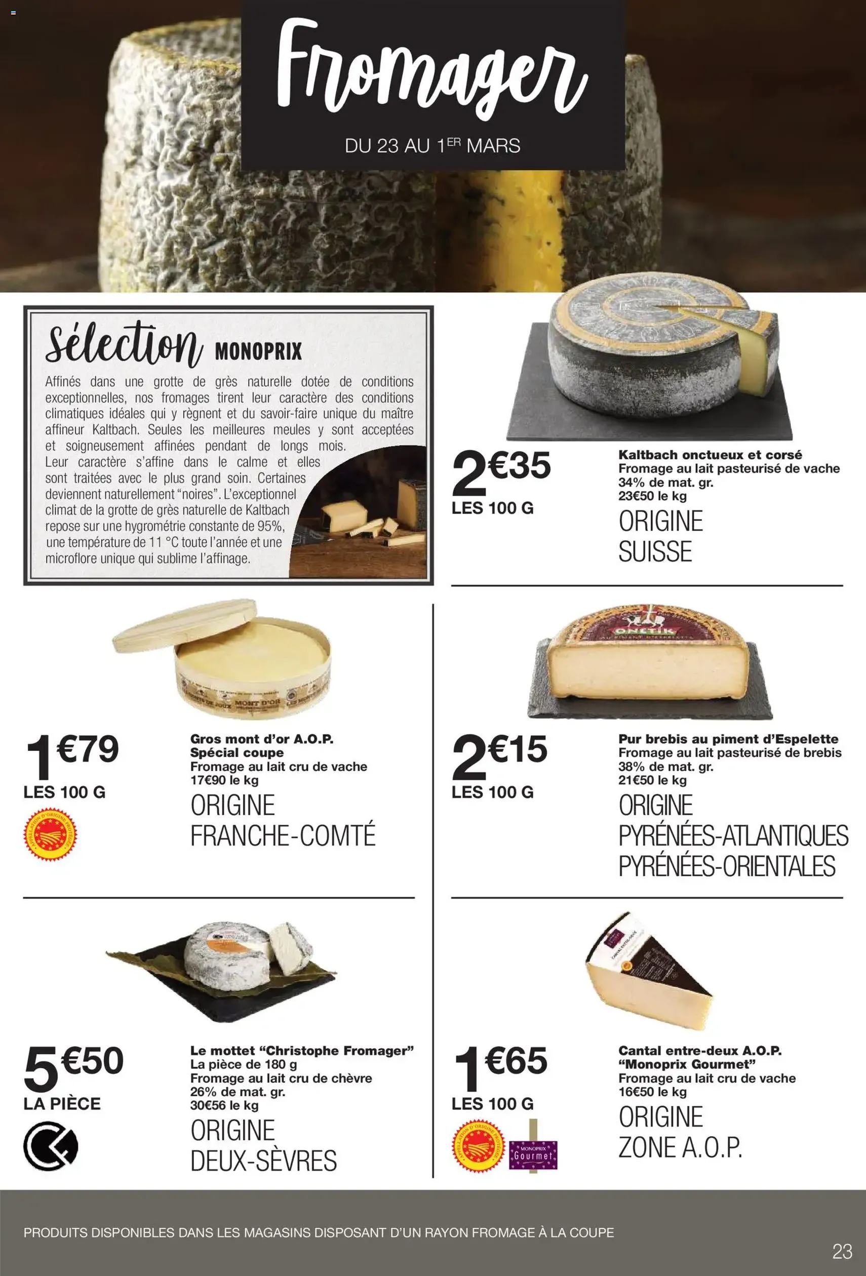 Monoprix catalogue - brochure valable à partir du 17/02/2026, page 23 sur 57
