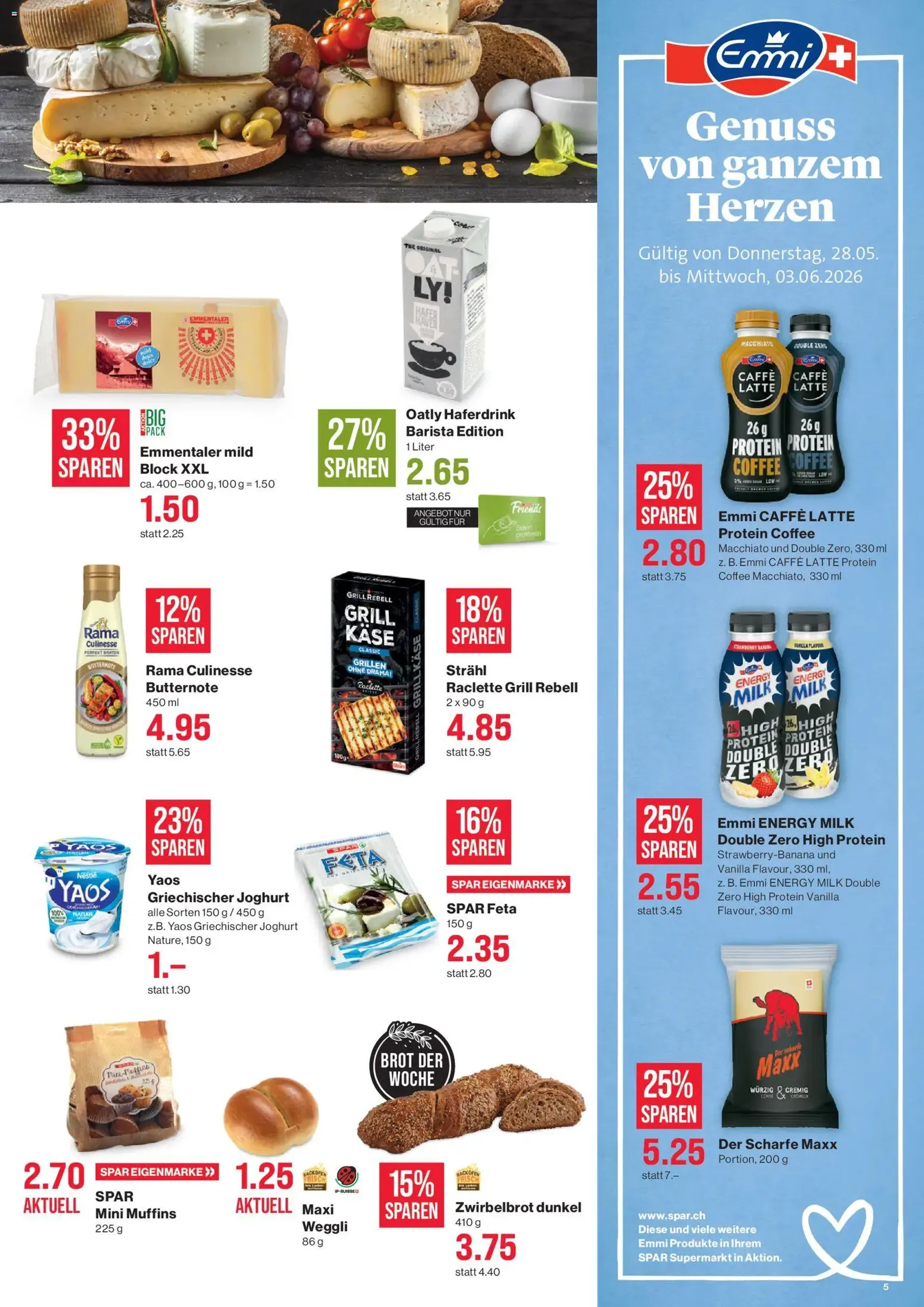 SPAR aktionen - Gültiger Prospekt ab 28.05.2026, Seite 5 von insgesamt 18