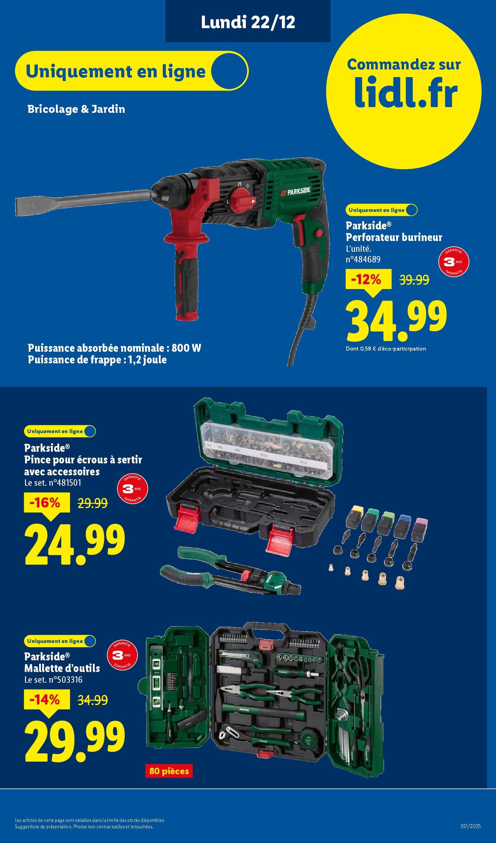 LIDL catalogue semaine 51 - brochure valable à partir du 18/12/2025, page 79 sur 87