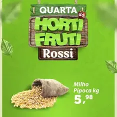 Rossi Supermercados ofertas Hortifruti - pré-visualização do folheto, válido a partir de 05/08/2026