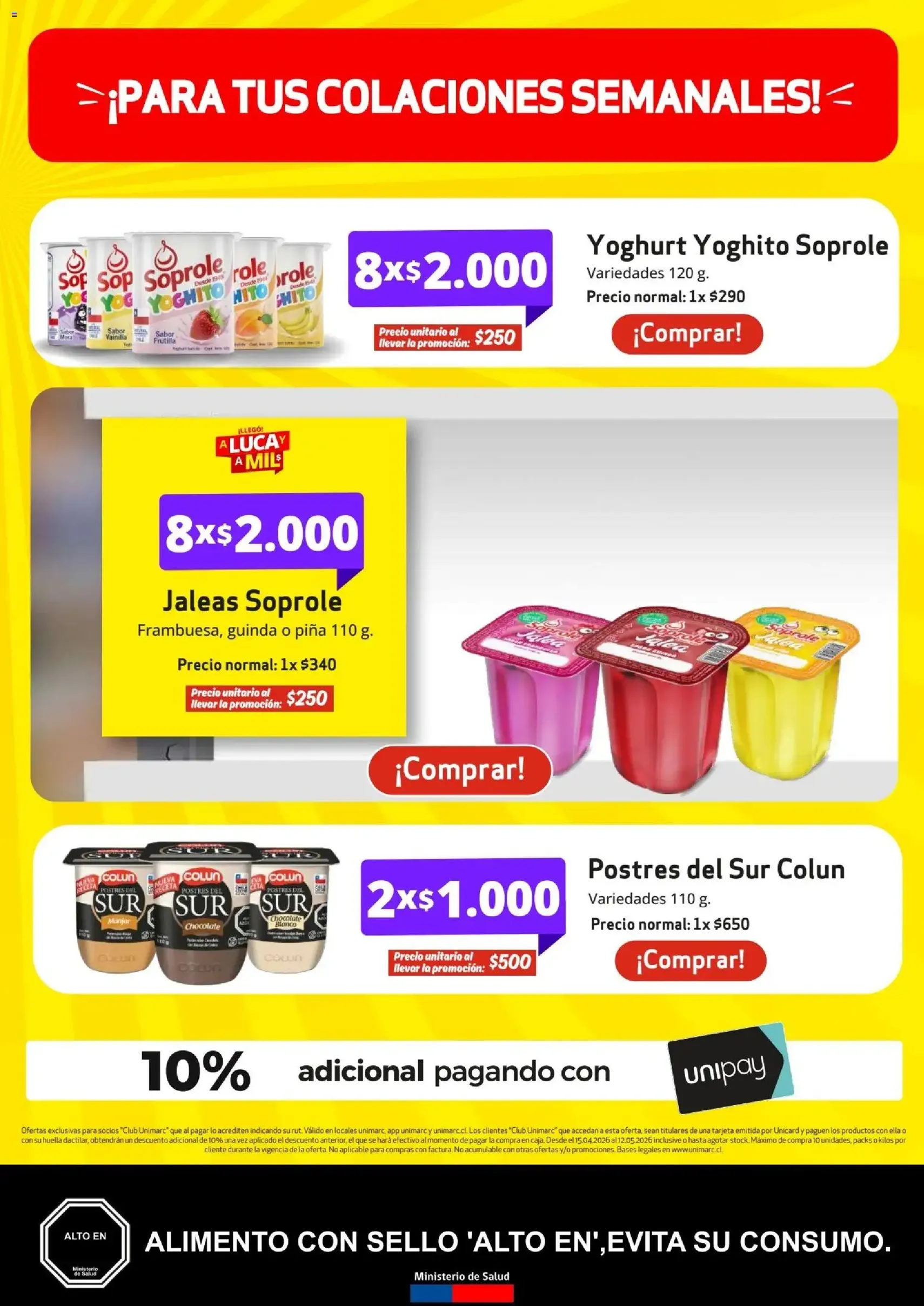 Unimarc Ofertas - folleto válido desde 14.04.2026 página 3 de 18