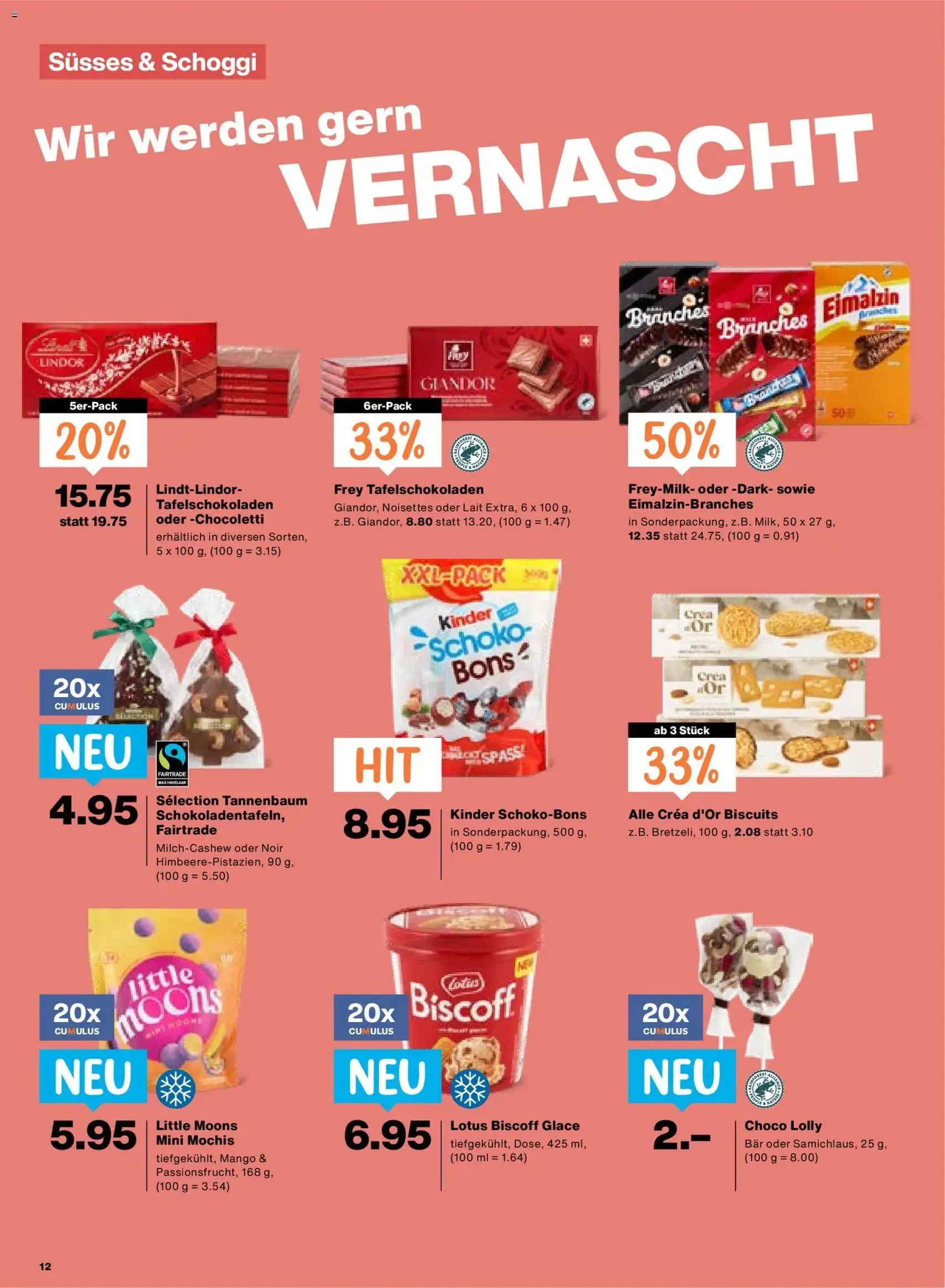 Migros aktionen - Gültiger Prospekt ab 29.10.2026, Seite 12 von insgesamt 24