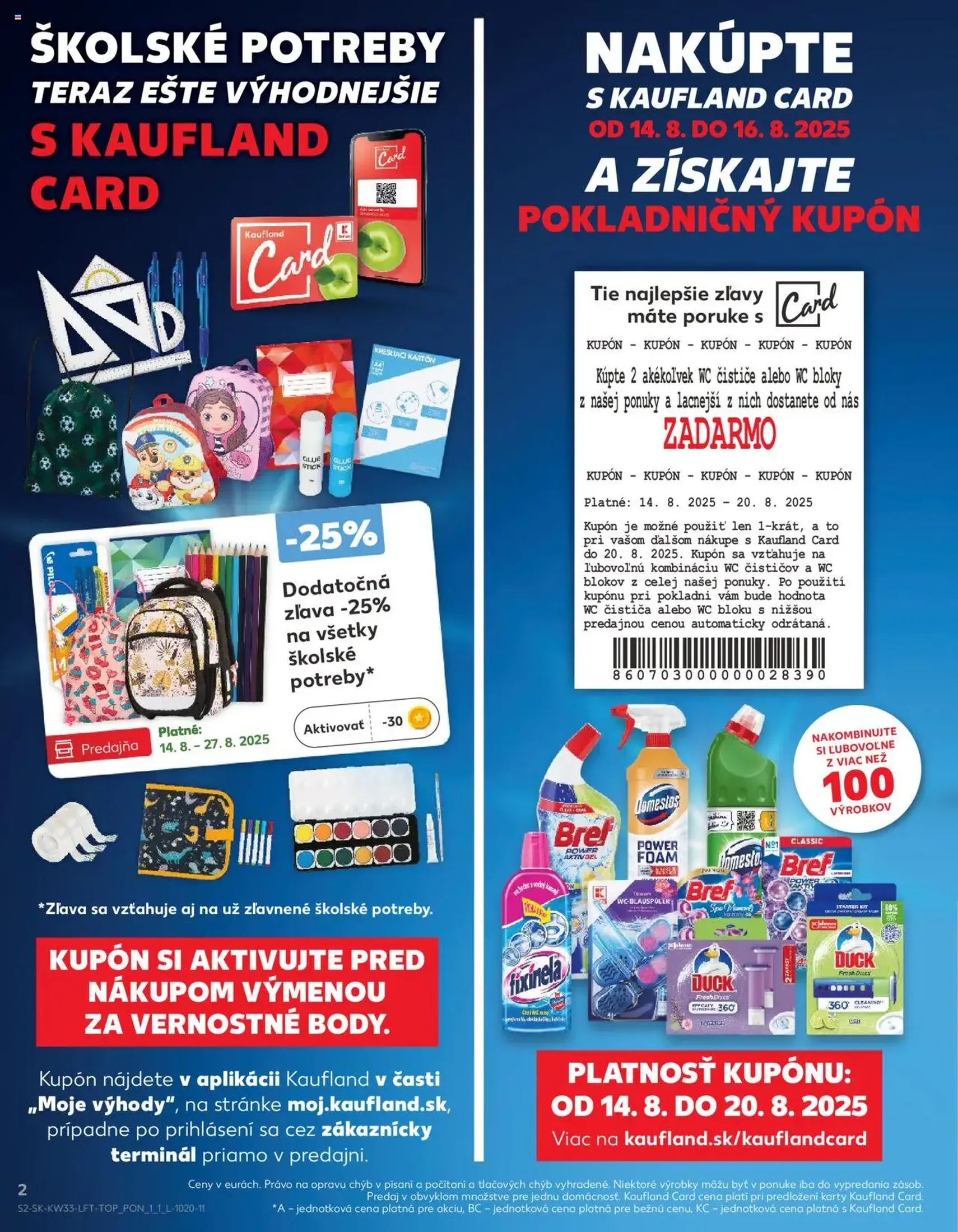Kaufland Bratislava-Dúbravka - platný leták od 14.08.2025 strana 2 z 76