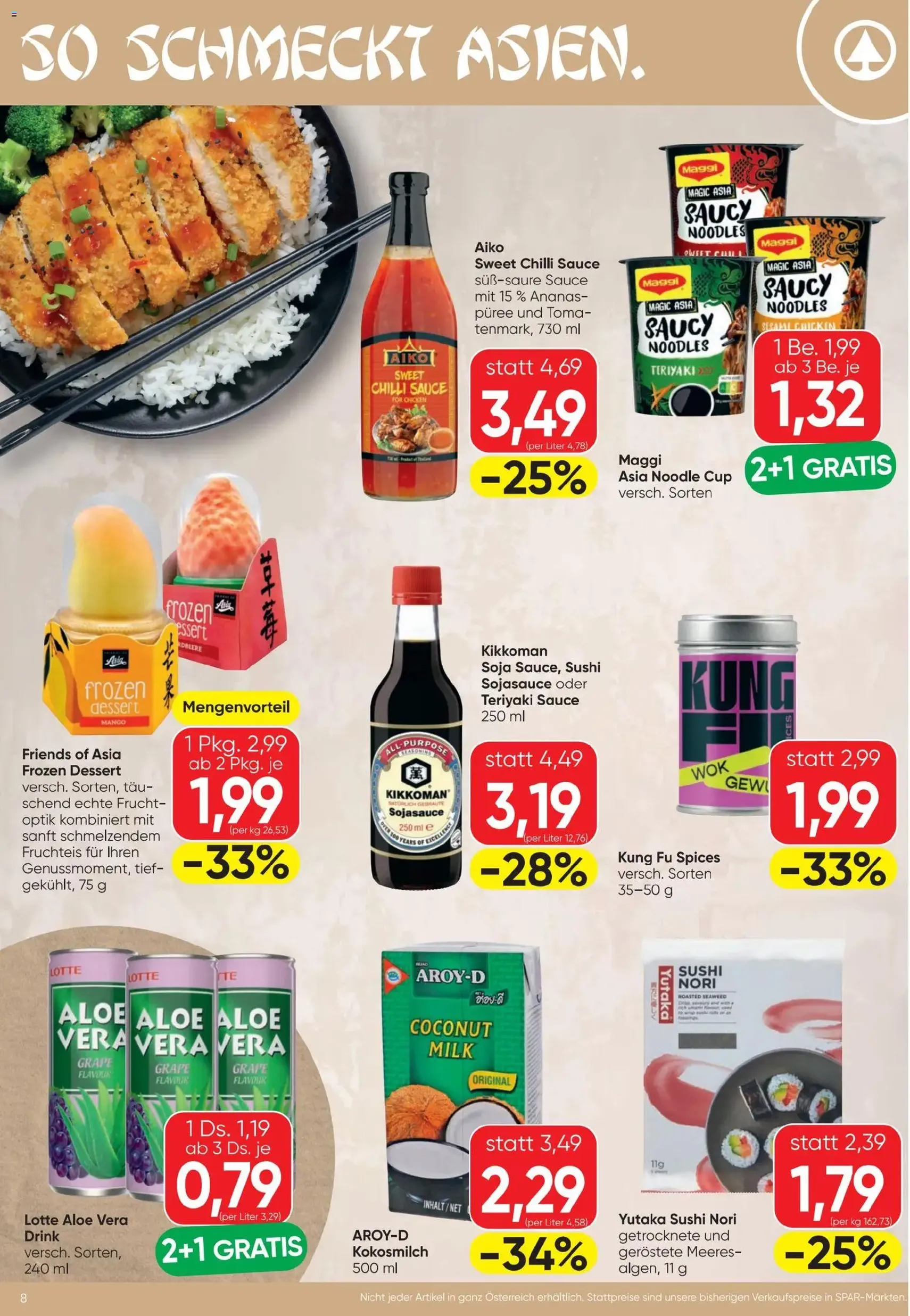 Spar - Flugblatt - Gültiger Prospekt ab 21.05.2026, Seite 8 von insgesamt 24