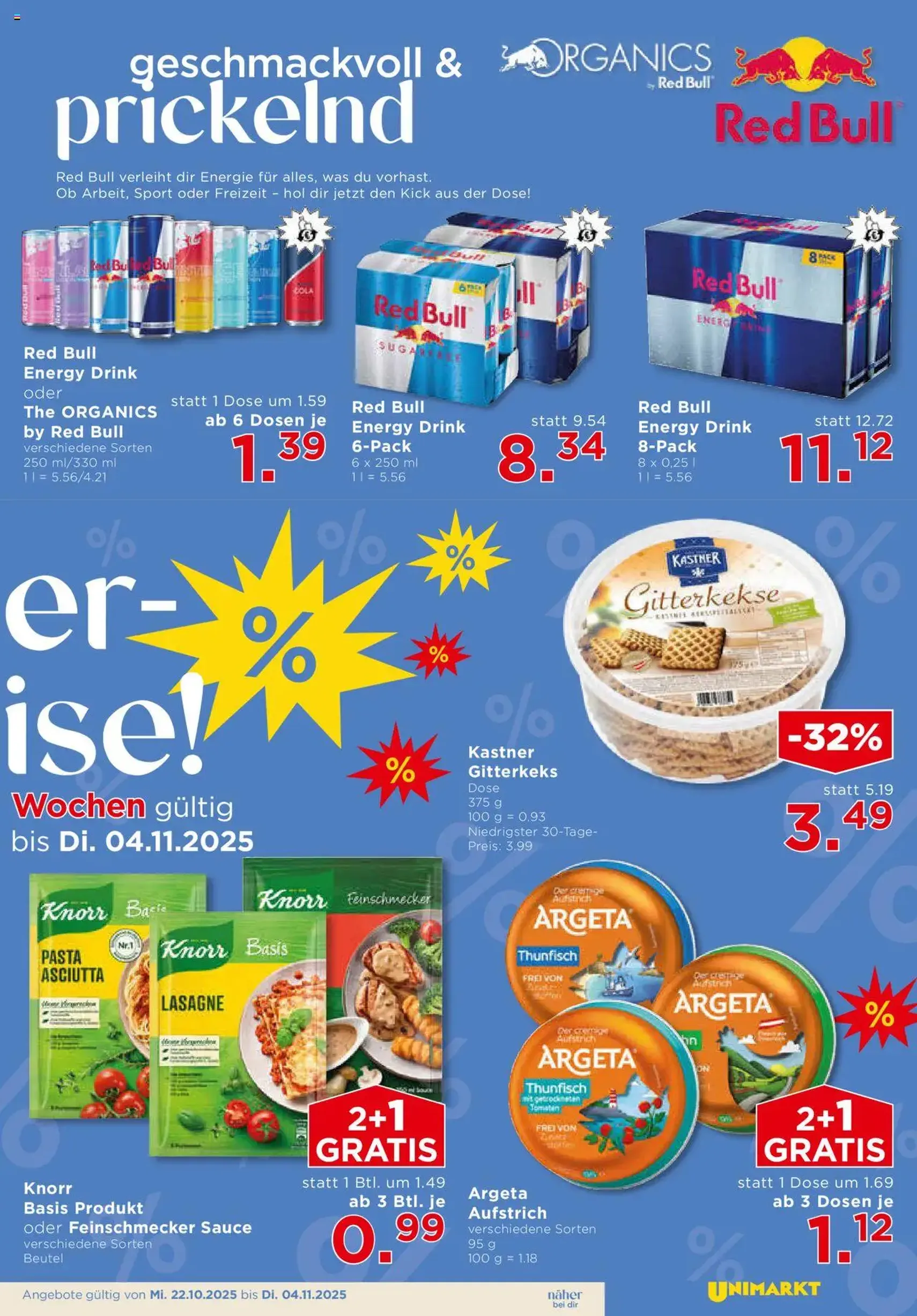 Unimarkt Flugblatt - Gültiger Prospekt ab 22.10.2025, Seite 15 von insgesamt 16