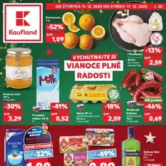 Kaufland leták - náhľad letáku platný od 11.12.2025
