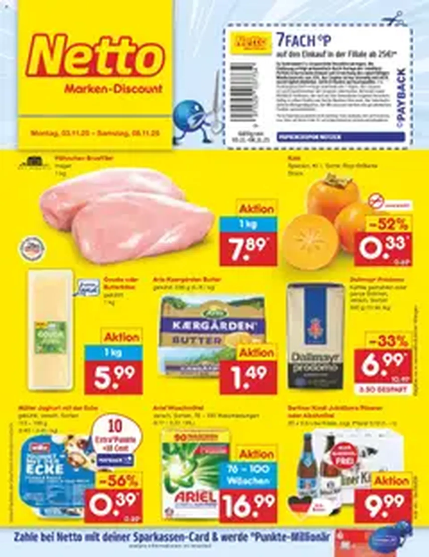Netto Marken-Discount Prospekt - Gültiger Prospekt ab 03.11.2025, Seite 1 von insgesamt 1