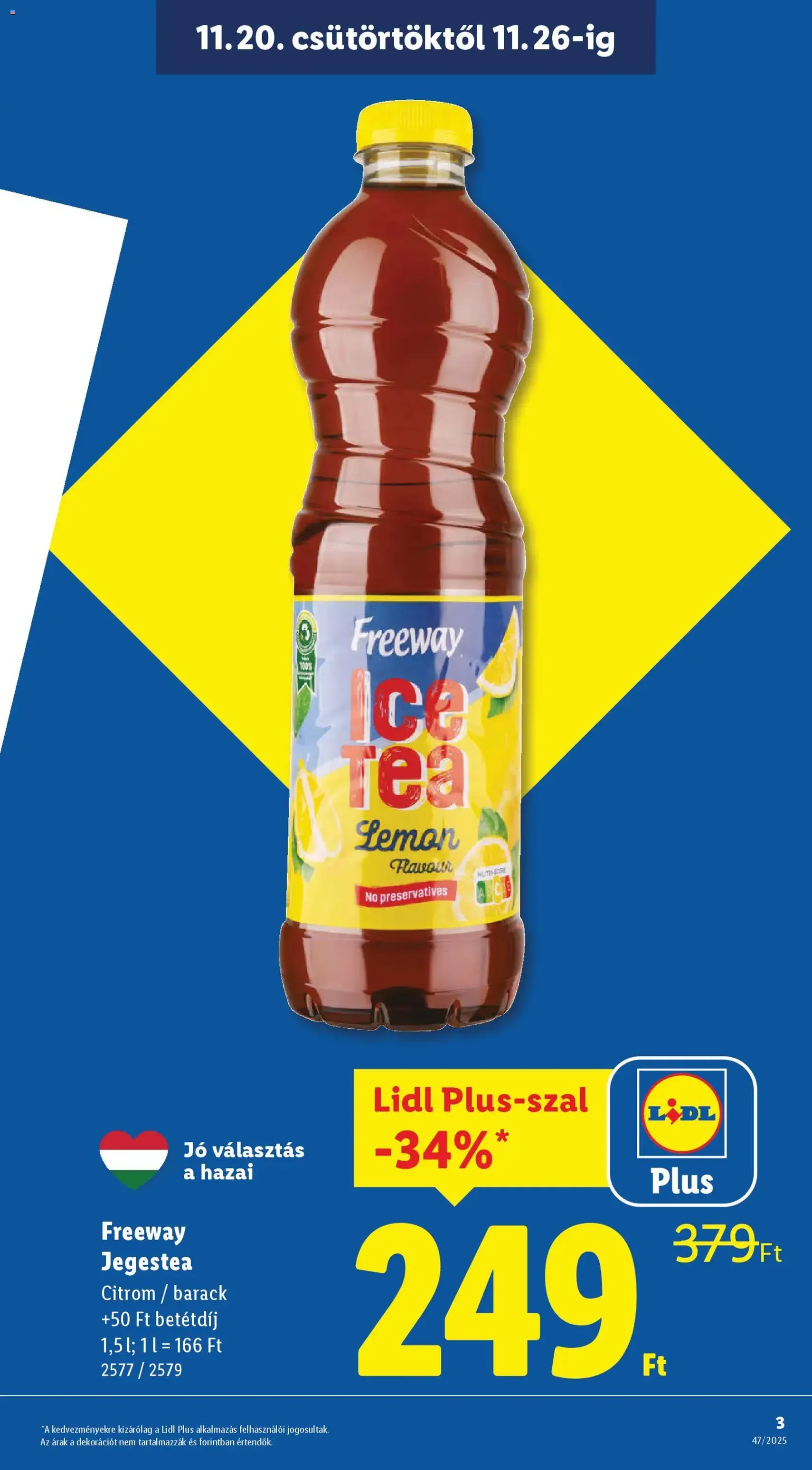 Lidl Black Friday - 2025.11.20. érvényes szórólap 3 oldal 66 oldalból