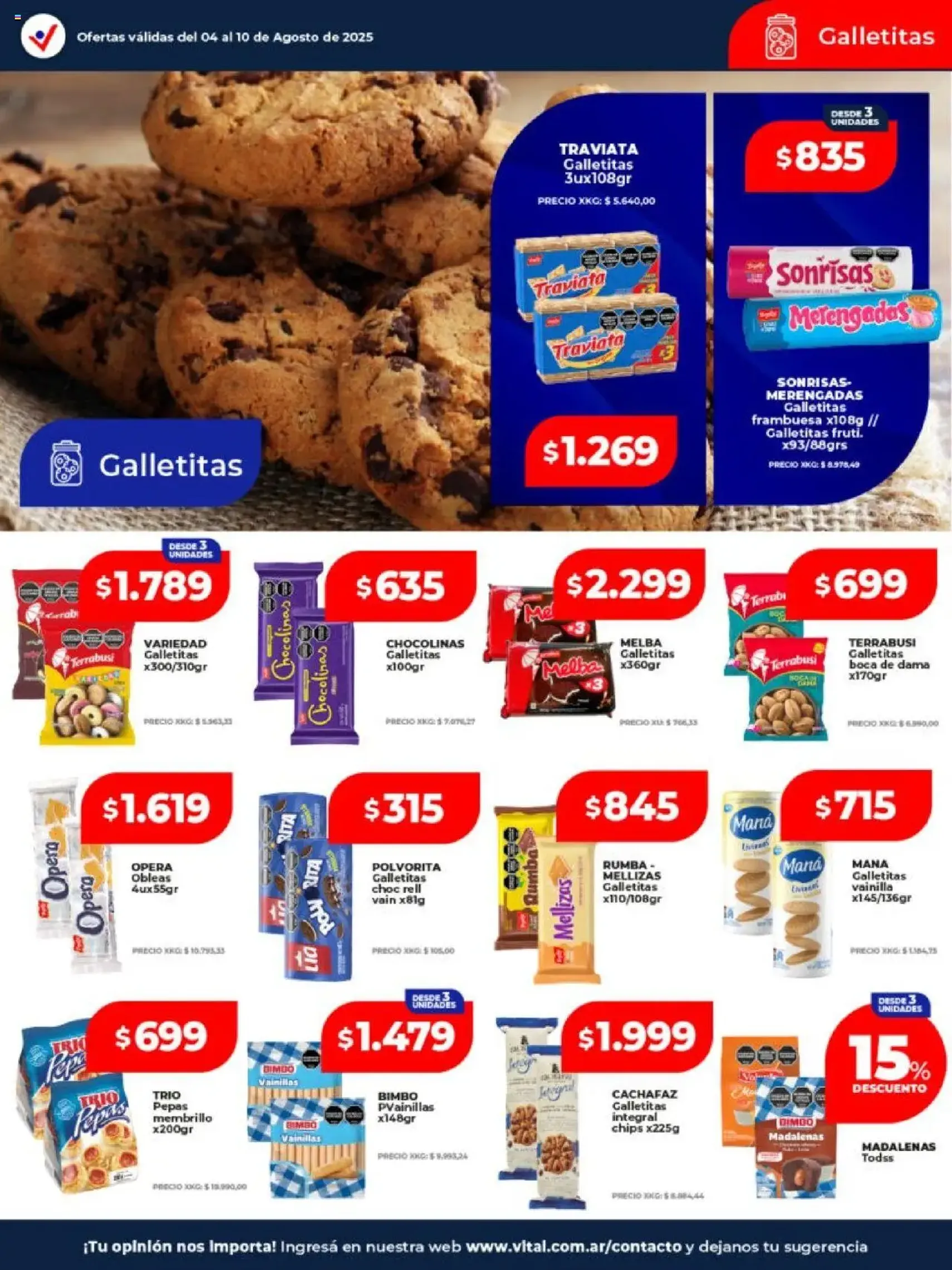 Vital - Ofertas - folleto válido desde 04/08/2025 página 22 de 24