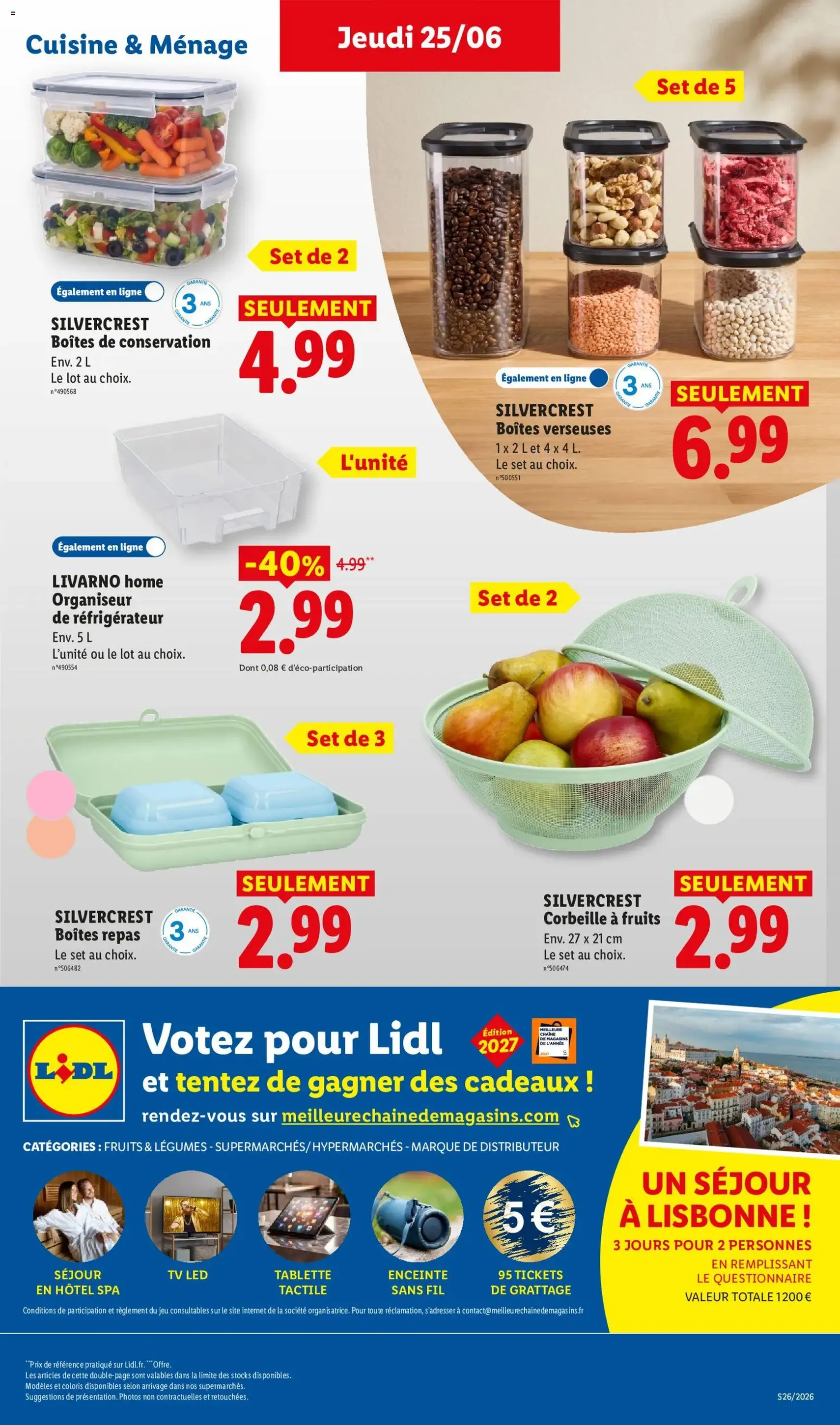 LIDL catalogue - brochure valable à partir du 25/06/2026, page 35 sur 72