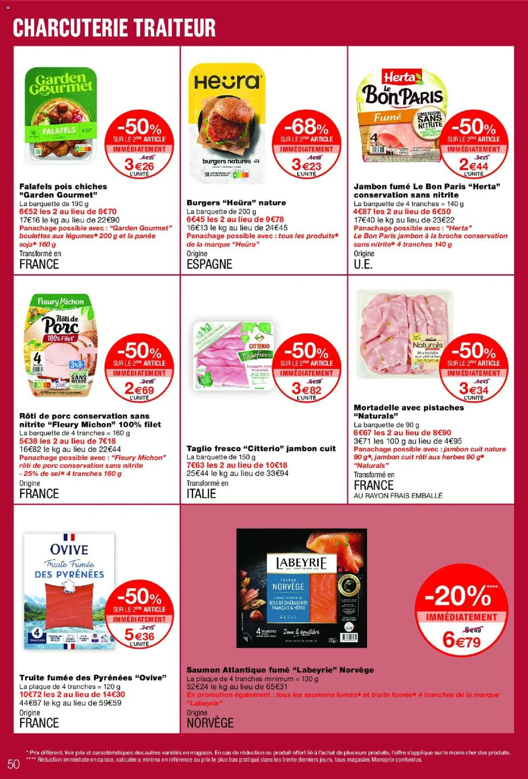 Monoprix catalogue - brochure valable à partir du 16/06/2026, page 50 sur 65