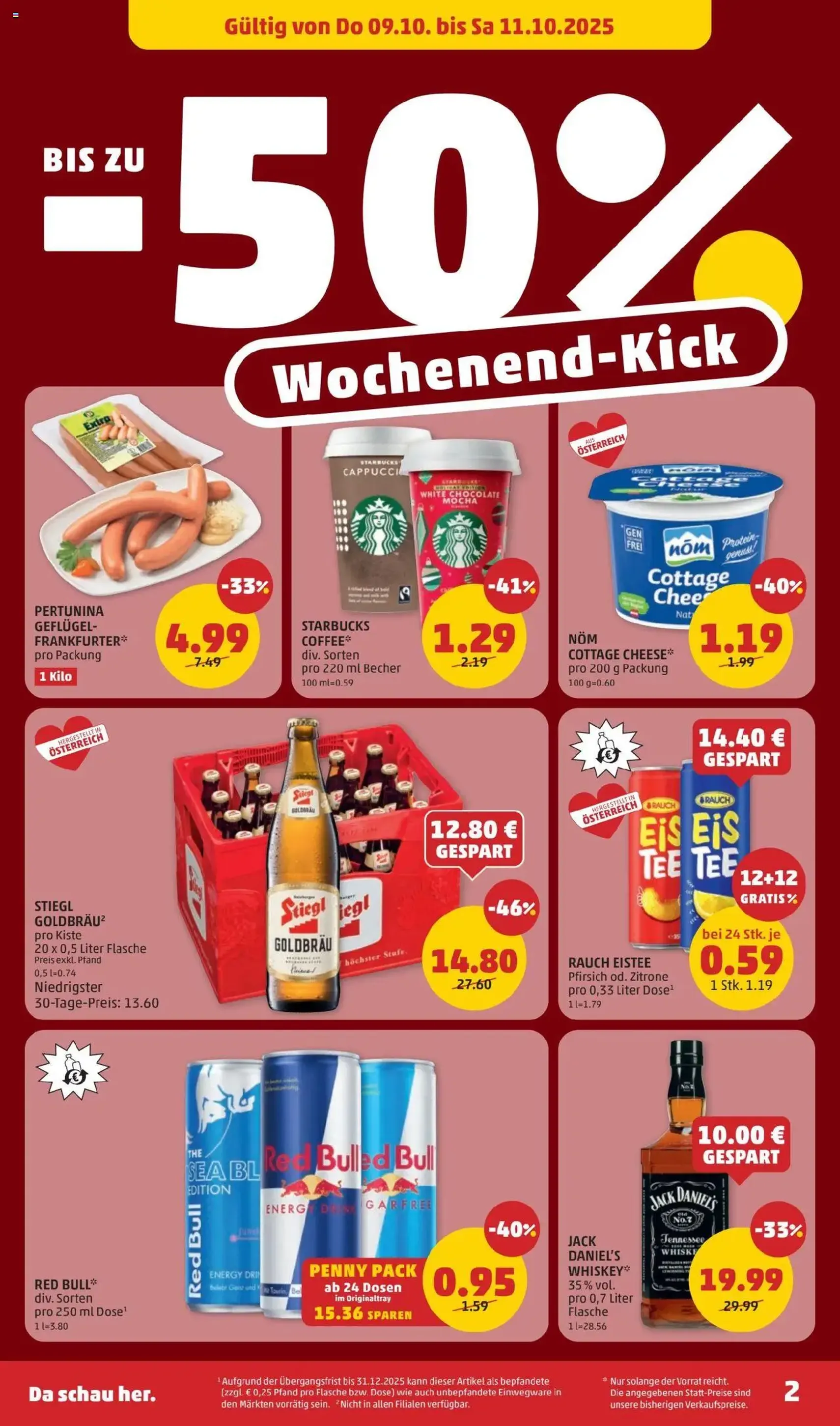Penny Markt Flugblatt - Gültiger Prospekt ab 09.10.2025, Seite 2 von insgesamt 32