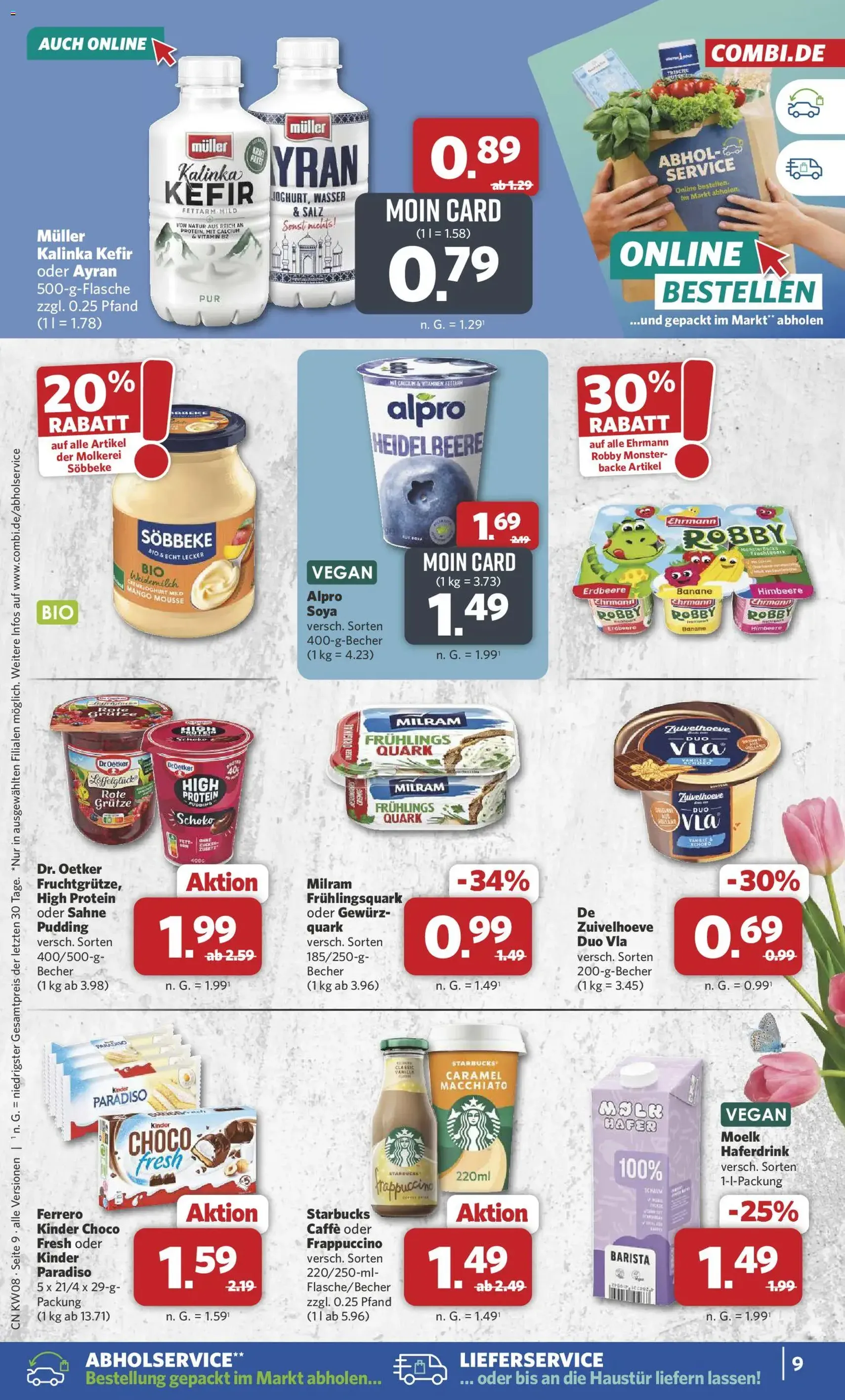 Combi Prospekt - Gültiger Prospekt ab 16.02.2026, Seite 9 von insgesamt 31