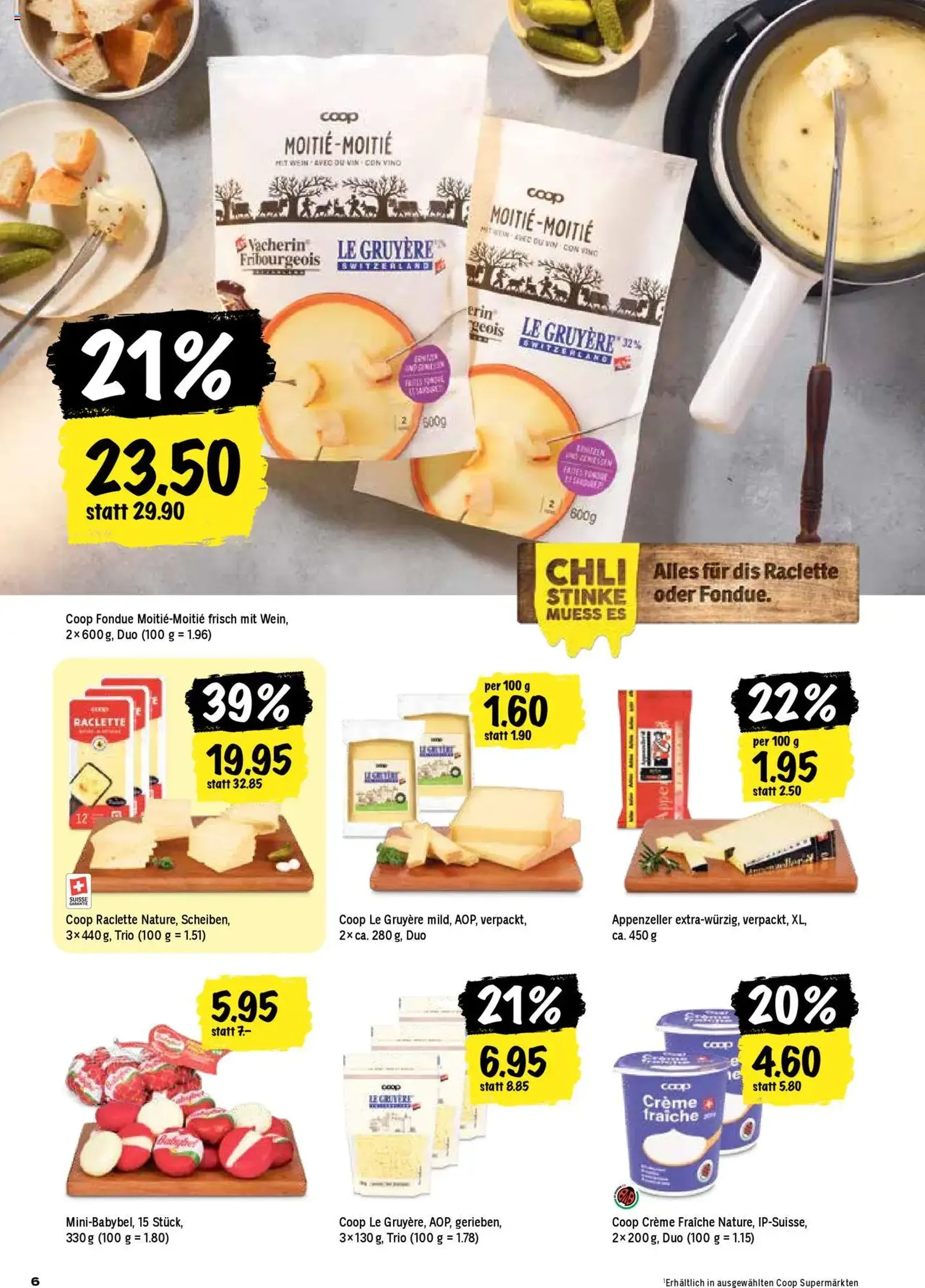 Coop Aktionen - Gültiger Prospekt ab 09.10.2025, Seite 6 von insgesamt 24