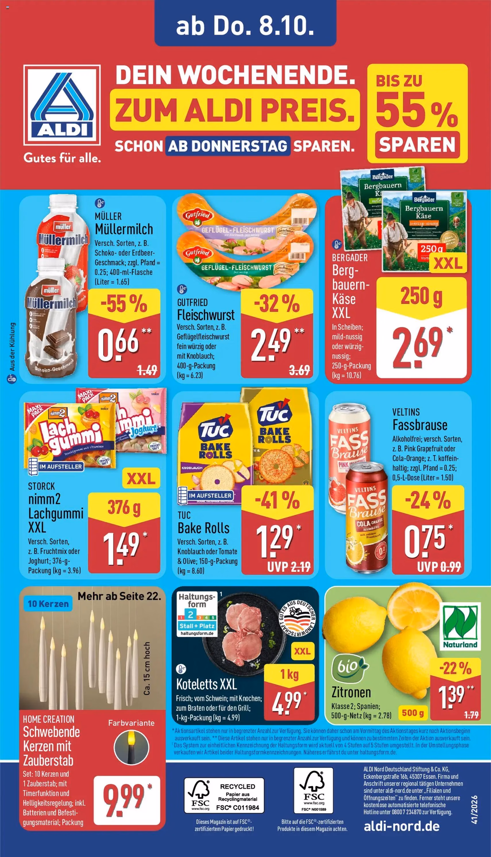 Aldi Prospekt - Gültiger Prospekt ab 05.10.2026, Seite 36 von insgesamt 48