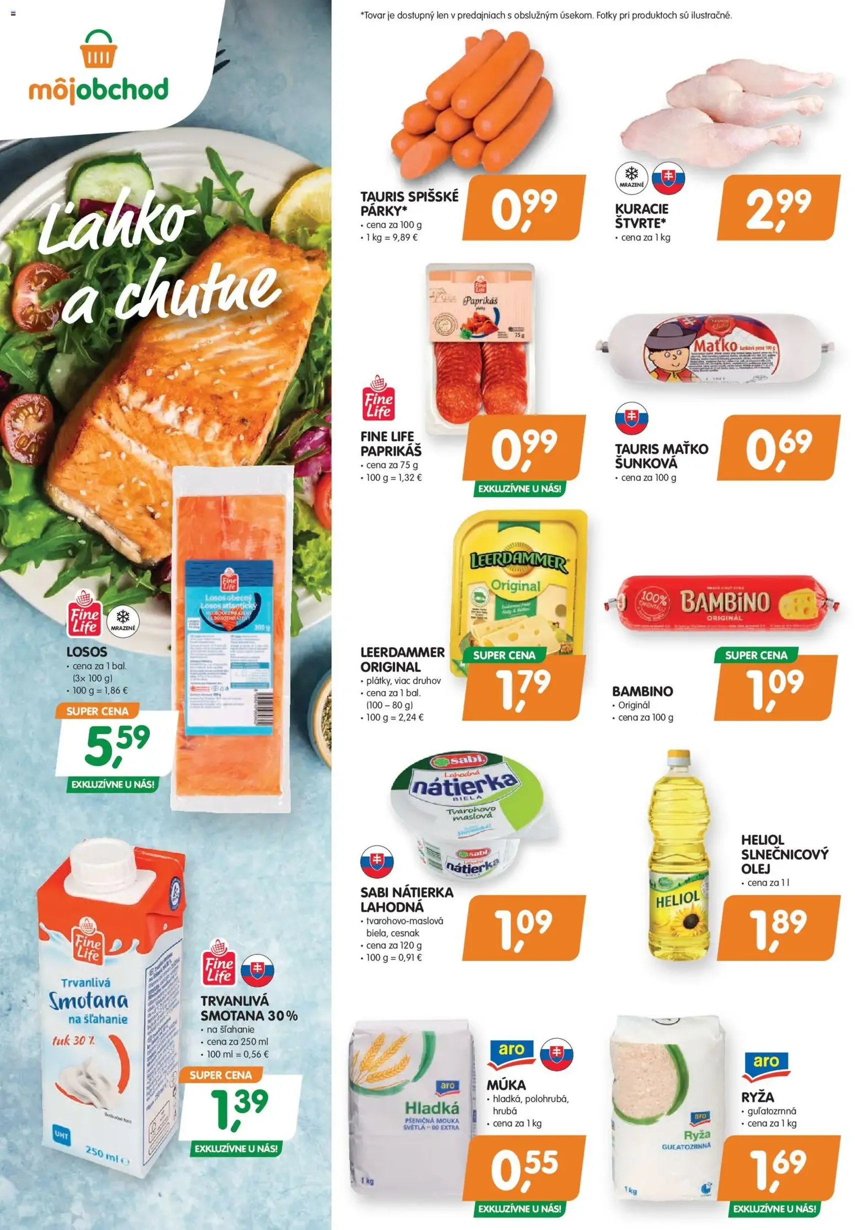 Môj obchod leták - platný leták od 07.11.2025 strana 2 z 4