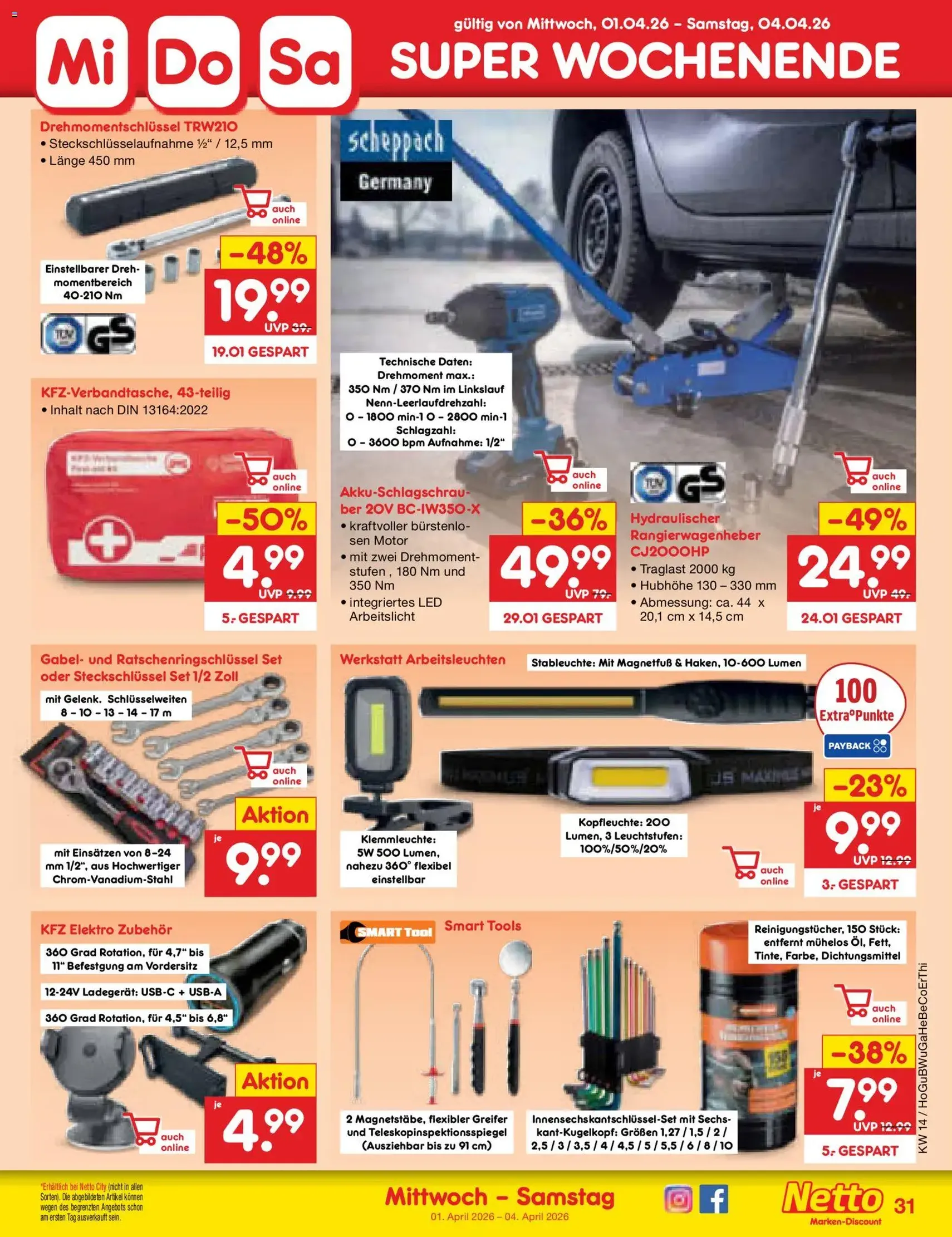 Netto Marken-Discount Prospekt - Gültiger Prospekt ab 30.03.2026, Seite 45 von insgesamt 62