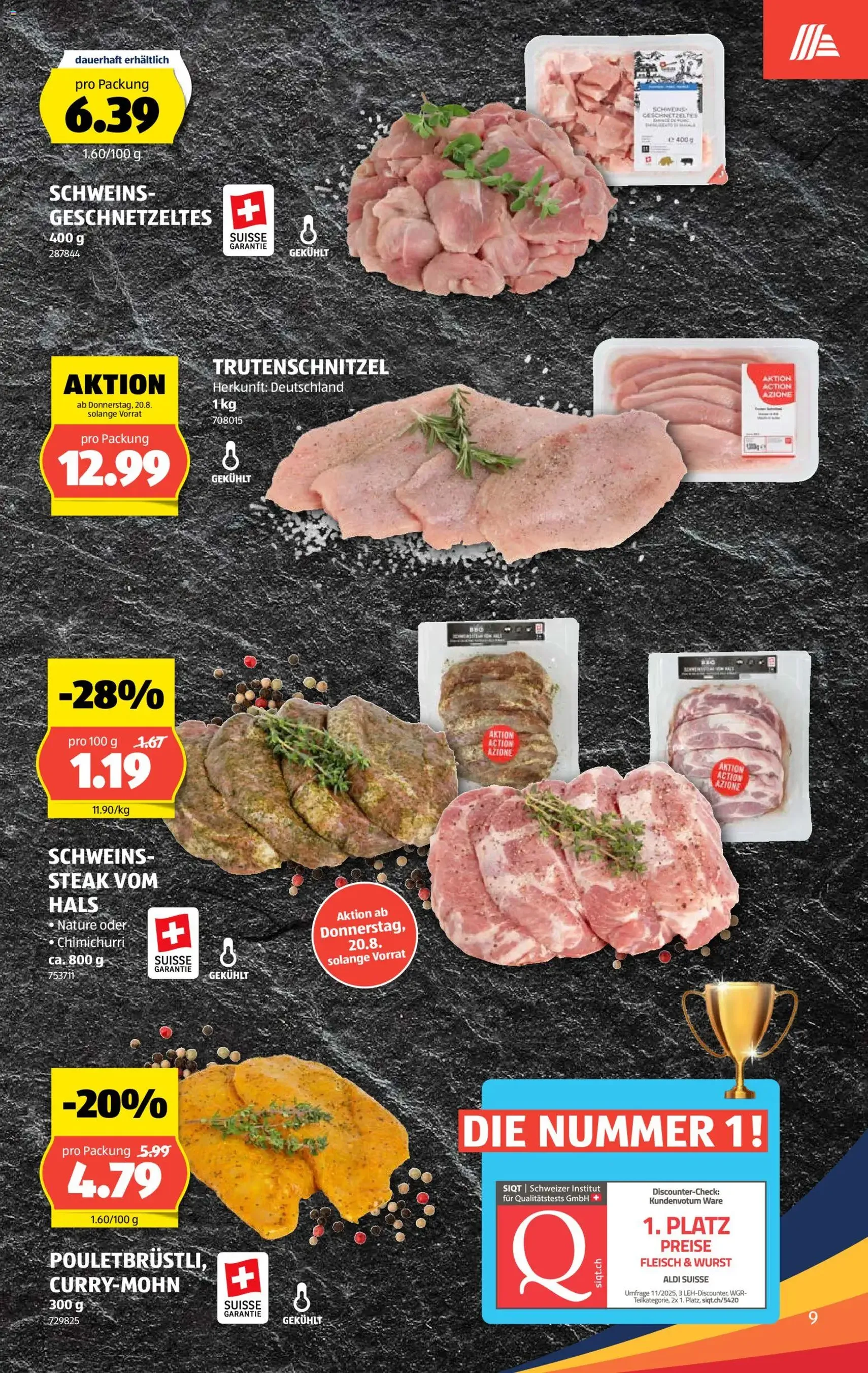 Aldi aktionen - Gültiger Prospekt ab 20.08.2026, Seite 9 von insgesamt 40
