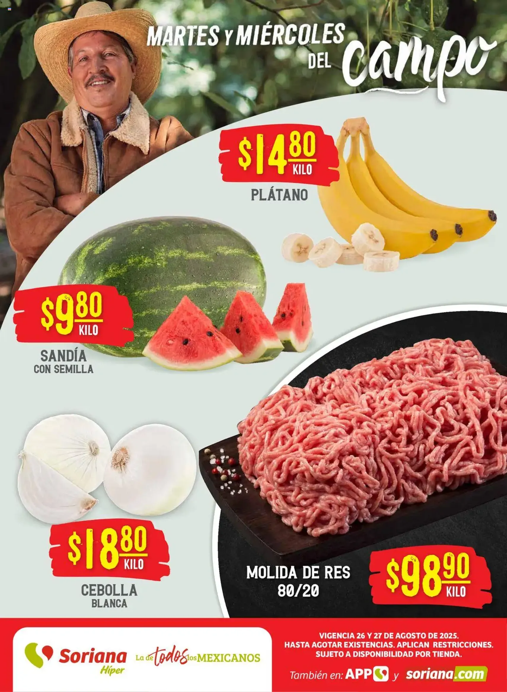Soriana folleto - folleto válido desde 26/08/2025 página 1 de 5