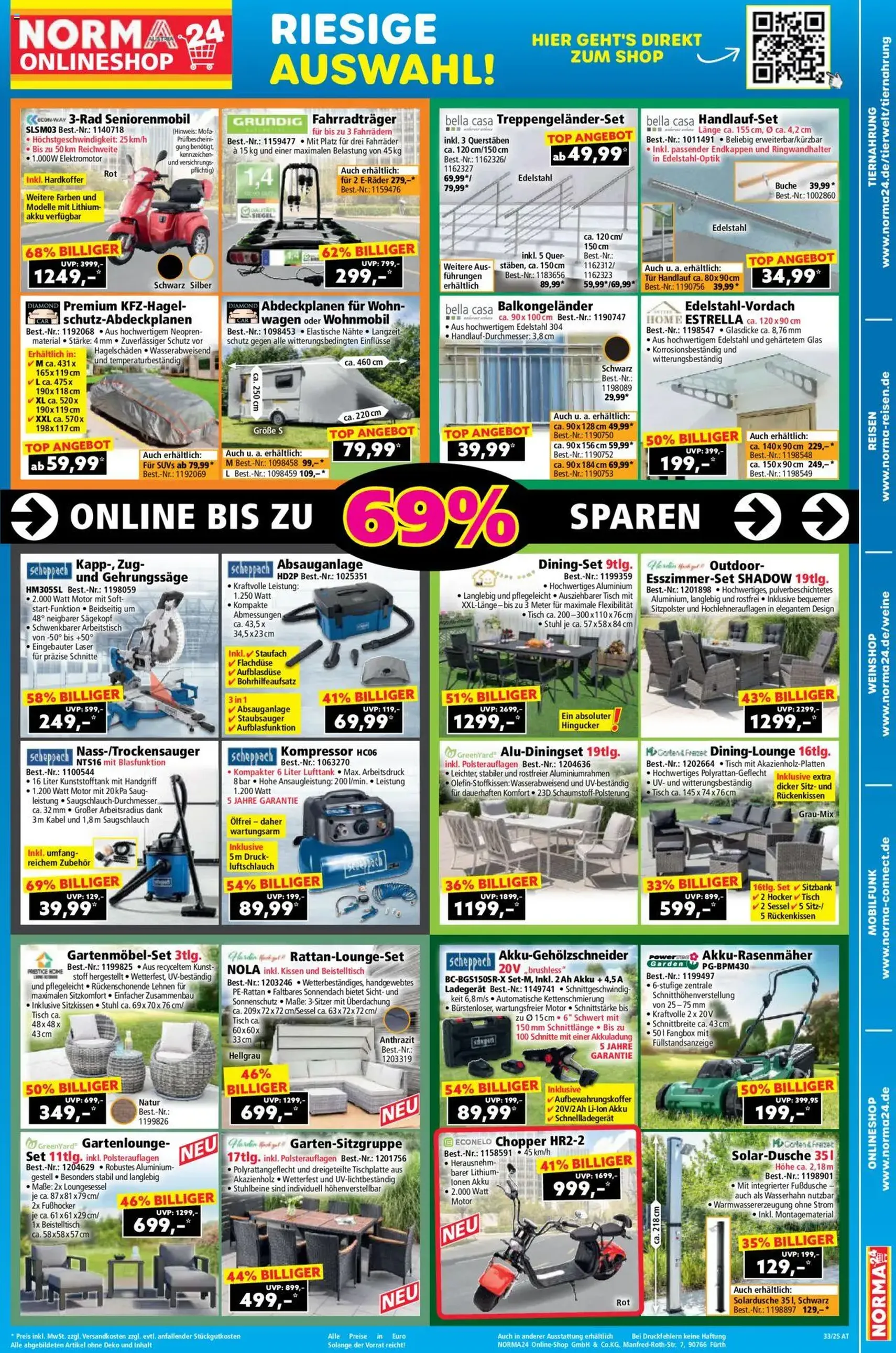 Norma Flugblatt - Gültiger Prospekt ab 11.08.2025, Seite 19 von insgesamt 20 Norma Flugblatt - Gültiger Prospekt ab 11.08.2025, Seite 19 von insgesamt 20