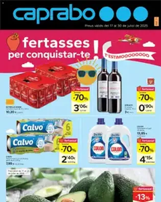 Vista previa del folleto Caprabo - Ofertasses! válido desde 17/07/2025