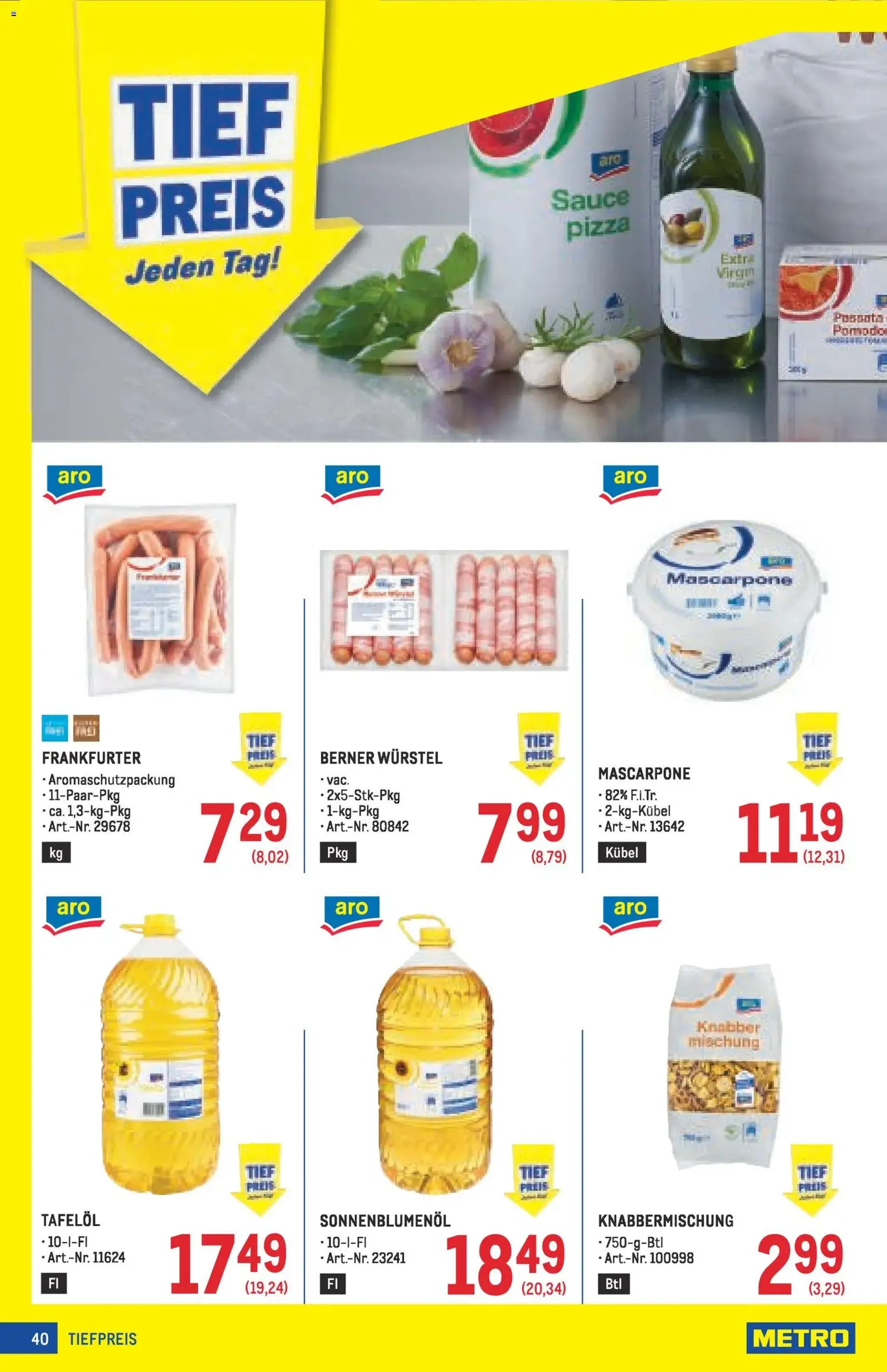 Metro angebote Profi - Gültiger Prospekt ab 11.12.2025, Seite 40 von insgesamt 72