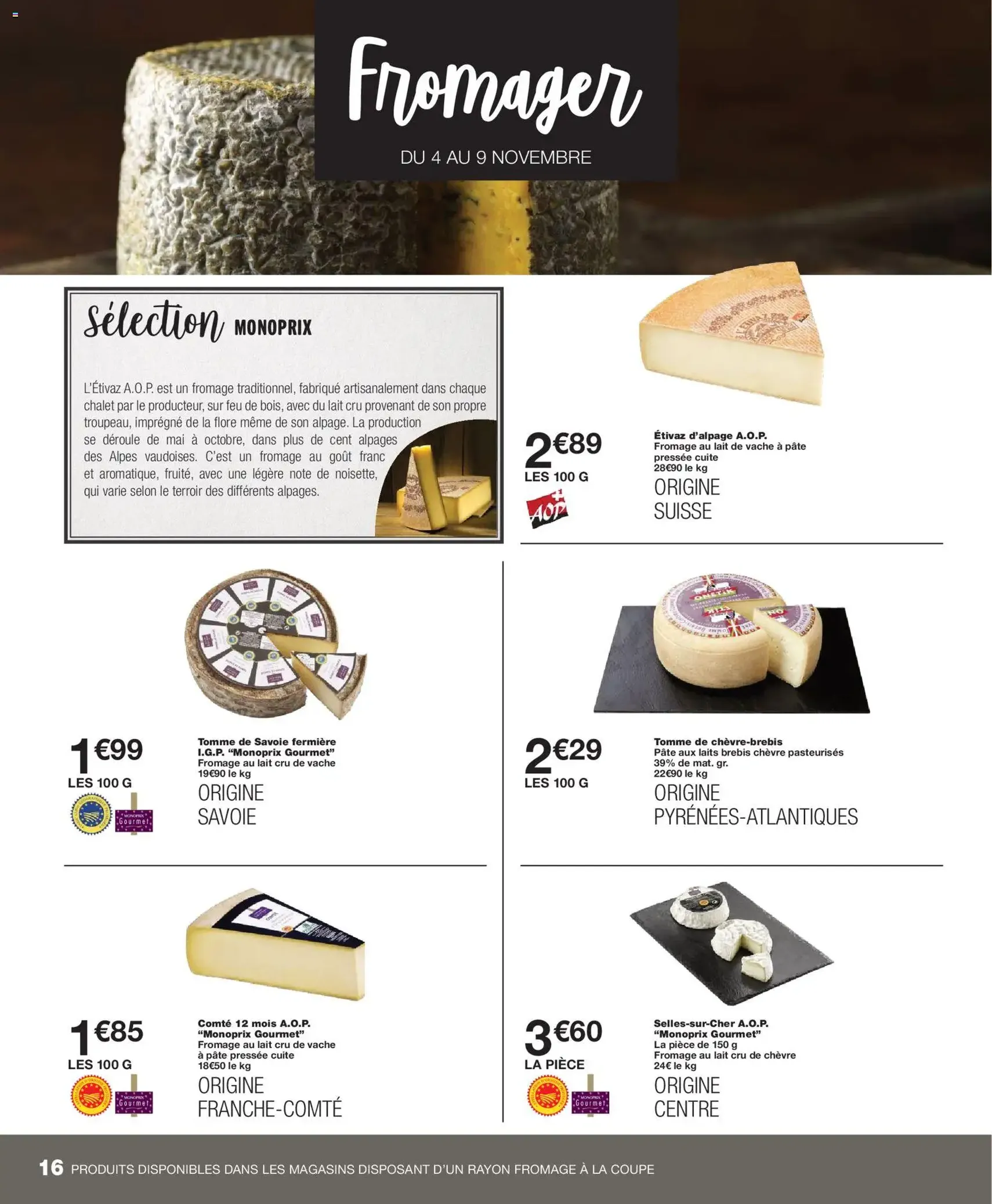Monoprix catalogue - brochure valable à partir du 04/11/2025, page 16 sur 69