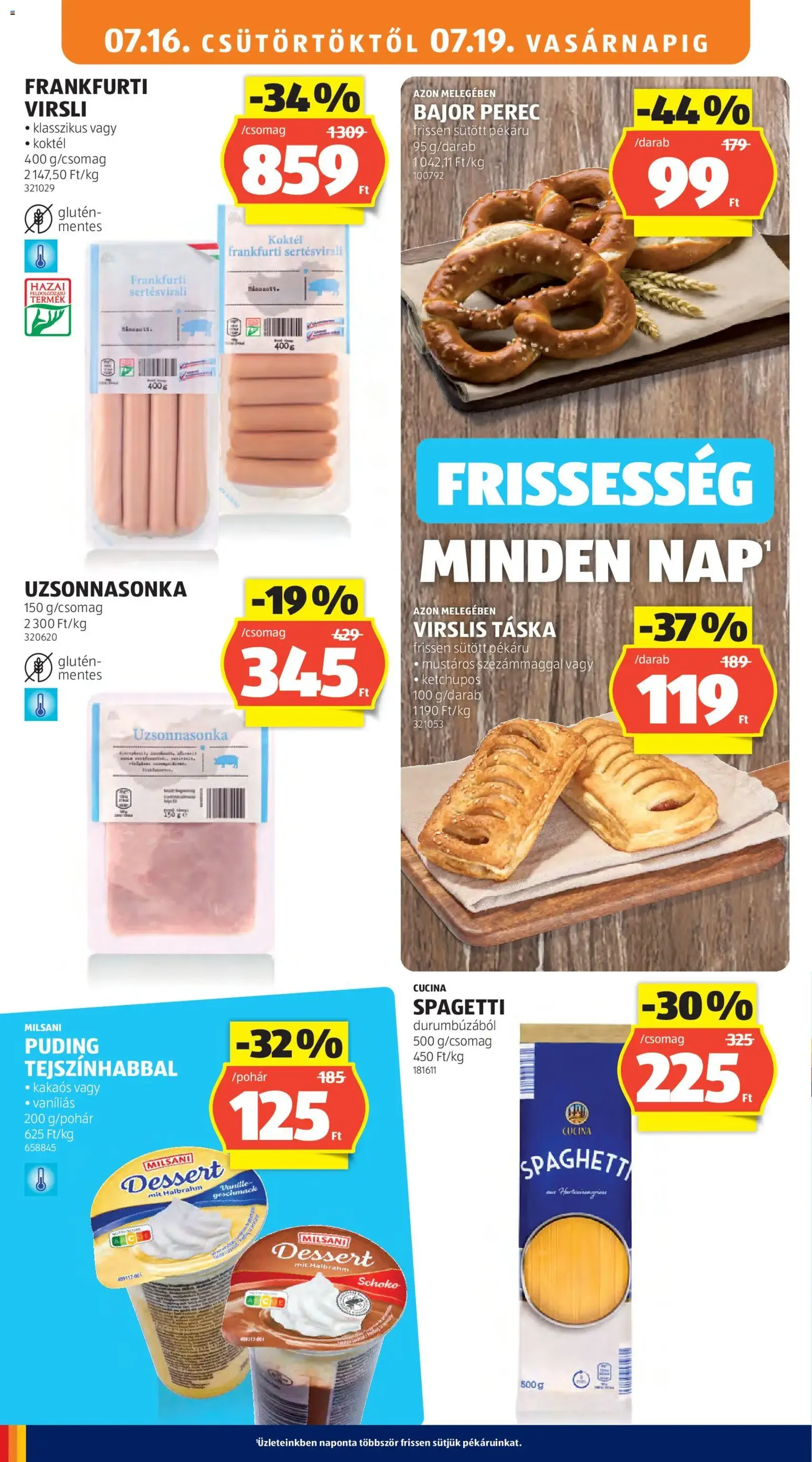 Aldi akciós újság - 2026.07.16. érvényes szórólap 16 oldal 38 oldalból