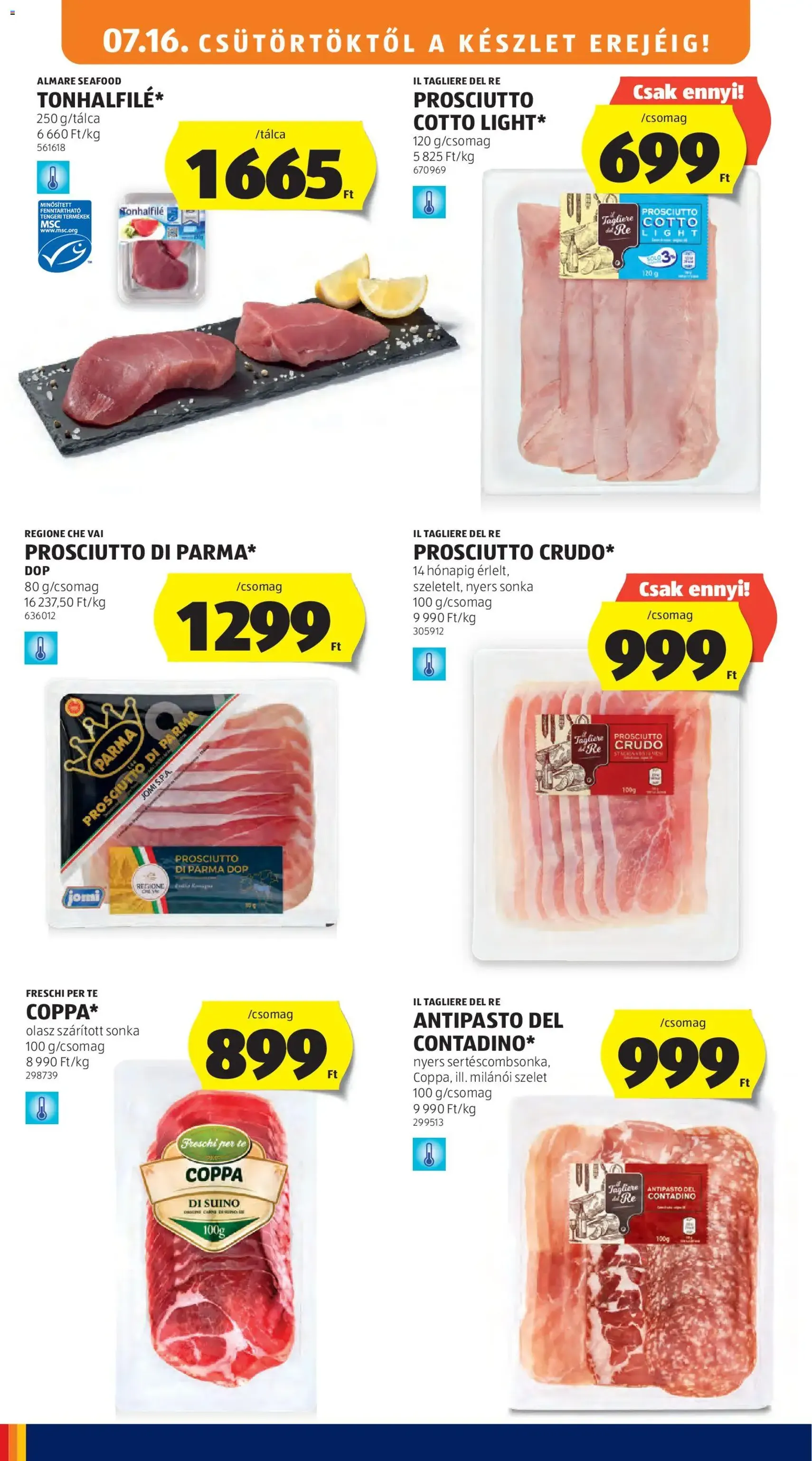 Aldi akciós újság - 2026.07.16. érvényes szórólap 12 oldal 38 oldalból