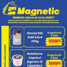 Magnetic Akciós újság - szórólap előnézete érvényes 2026.02.26. -tól
