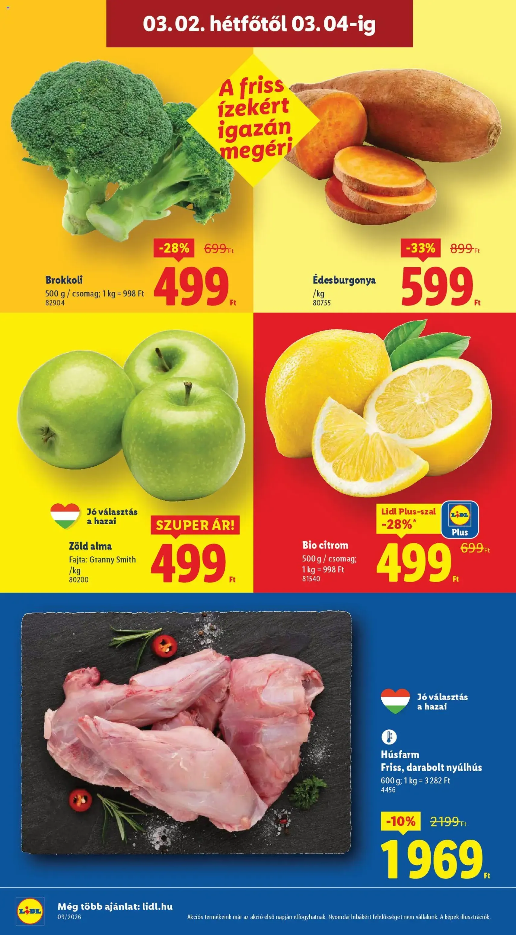 Lidl Akciós újság - 2026.02.26. érvényes szórólap 58 oldal 80 oldalból