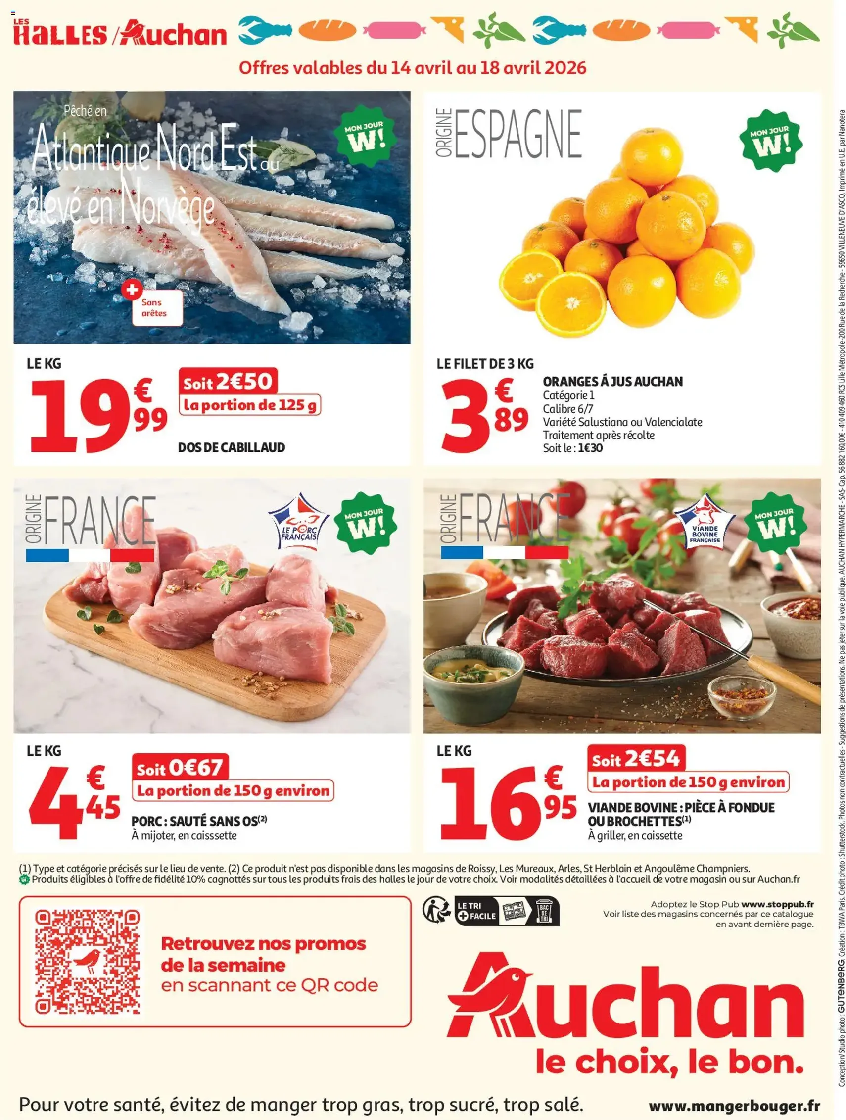 Auchan prospectus - brochure valable à partir du 14/04/2026, page 50 sur 52