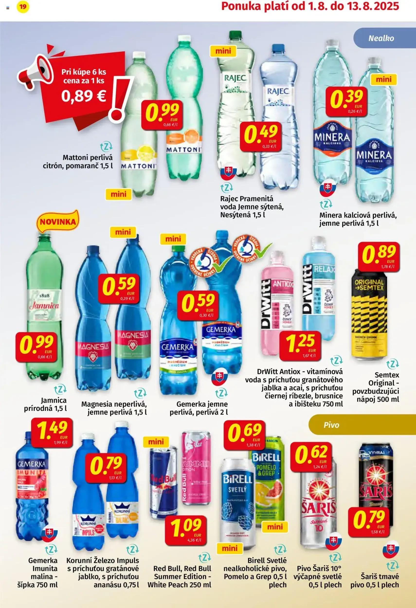 Koruna leták - platný leták od 01.08.2025 strana 19 z 24 Koruna leták - platný leták od 01.08.2025 strana 19 z 24