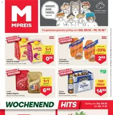 MPREIS Flugblatt - Prospekt Vorschau gültig ab 09.10.2025
