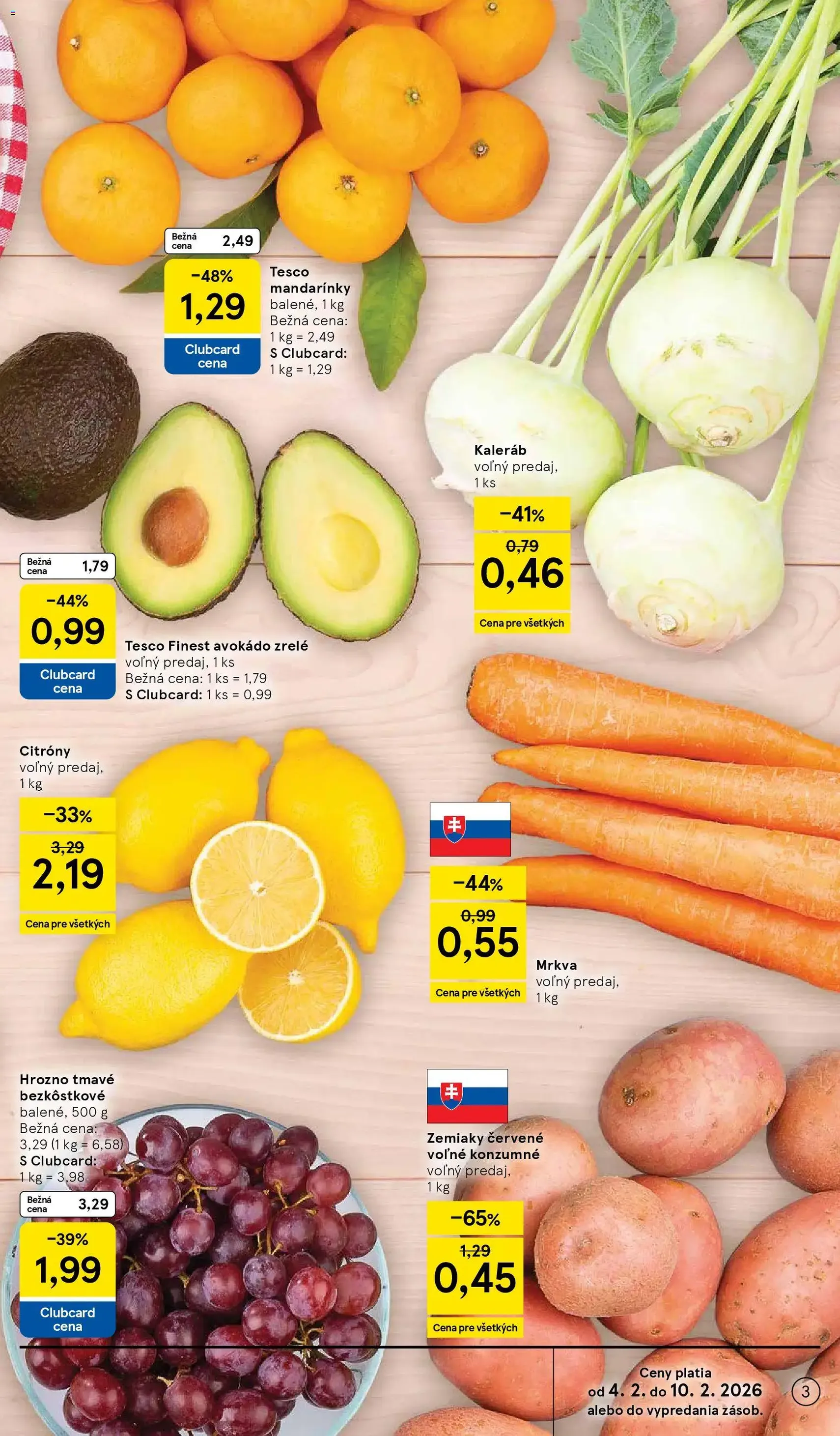 Tesco Hypermarket - leták - platný leták od 04.02.2026 strana 3 z 36