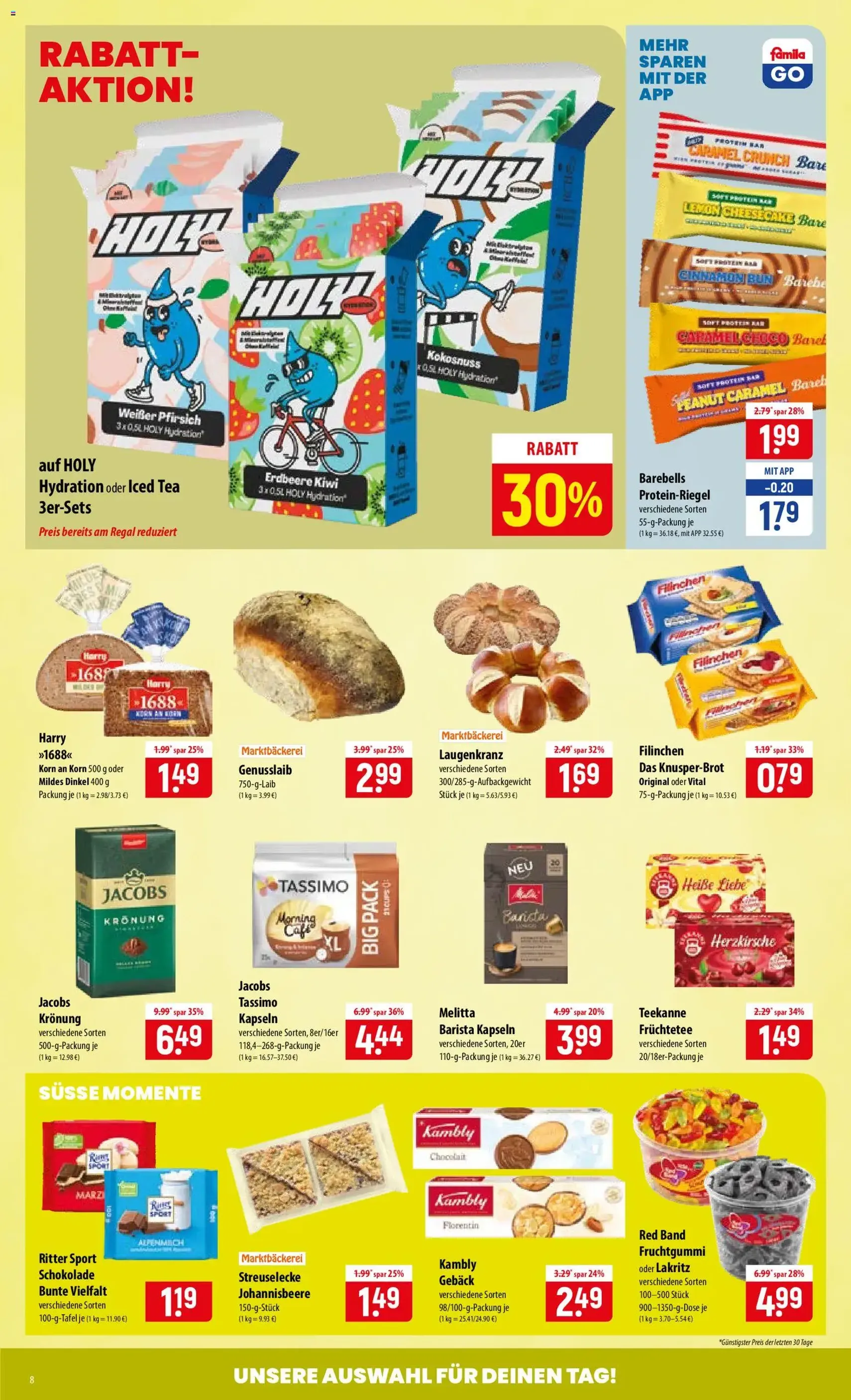 Famila Prospekt - Gültiger Prospekt ab 28.09.2026, Seite 8 von insgesamt 24