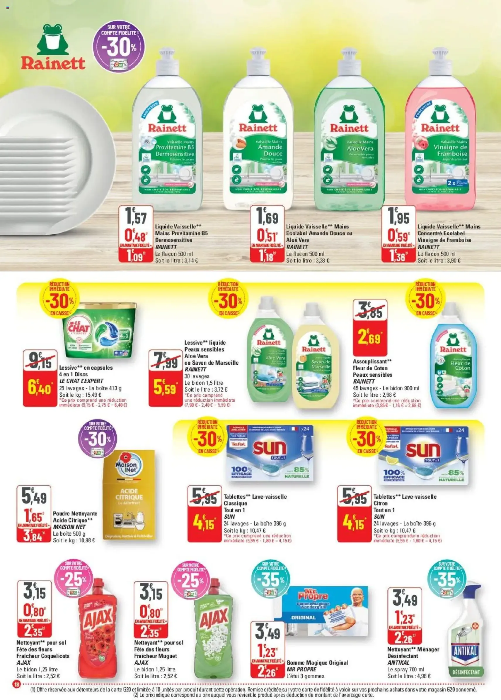 G20 Supermarchés catalogue - brochure valable à partir du 06/05/2026, page 18 sur 20