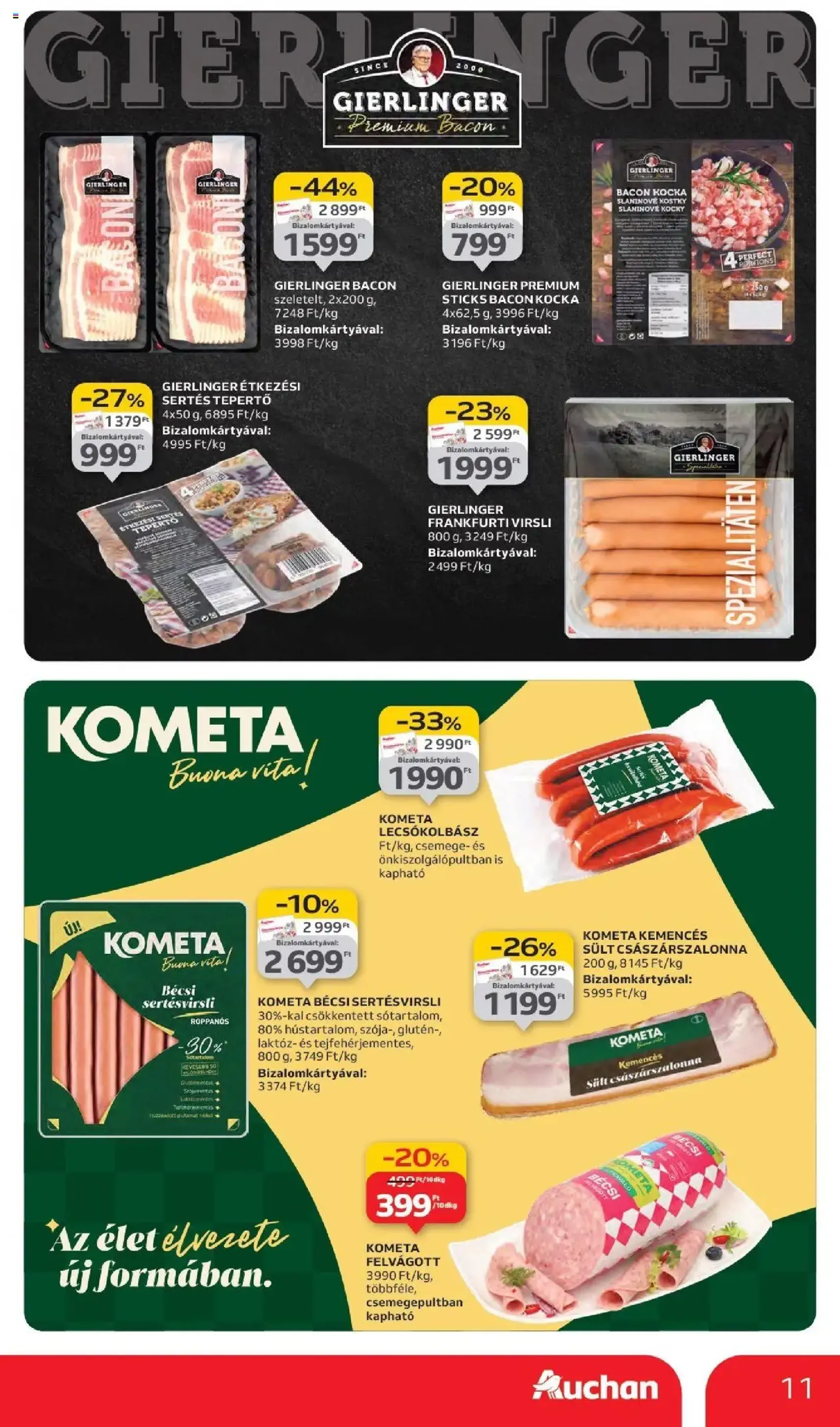Auchan Akciós újság - 2025.09.11. érvényes szórólap 11 oldal 42 oldalból Auchan Akciós újság - 2025.09.11. érvényes szórólap 11 oldal 42 oldalból