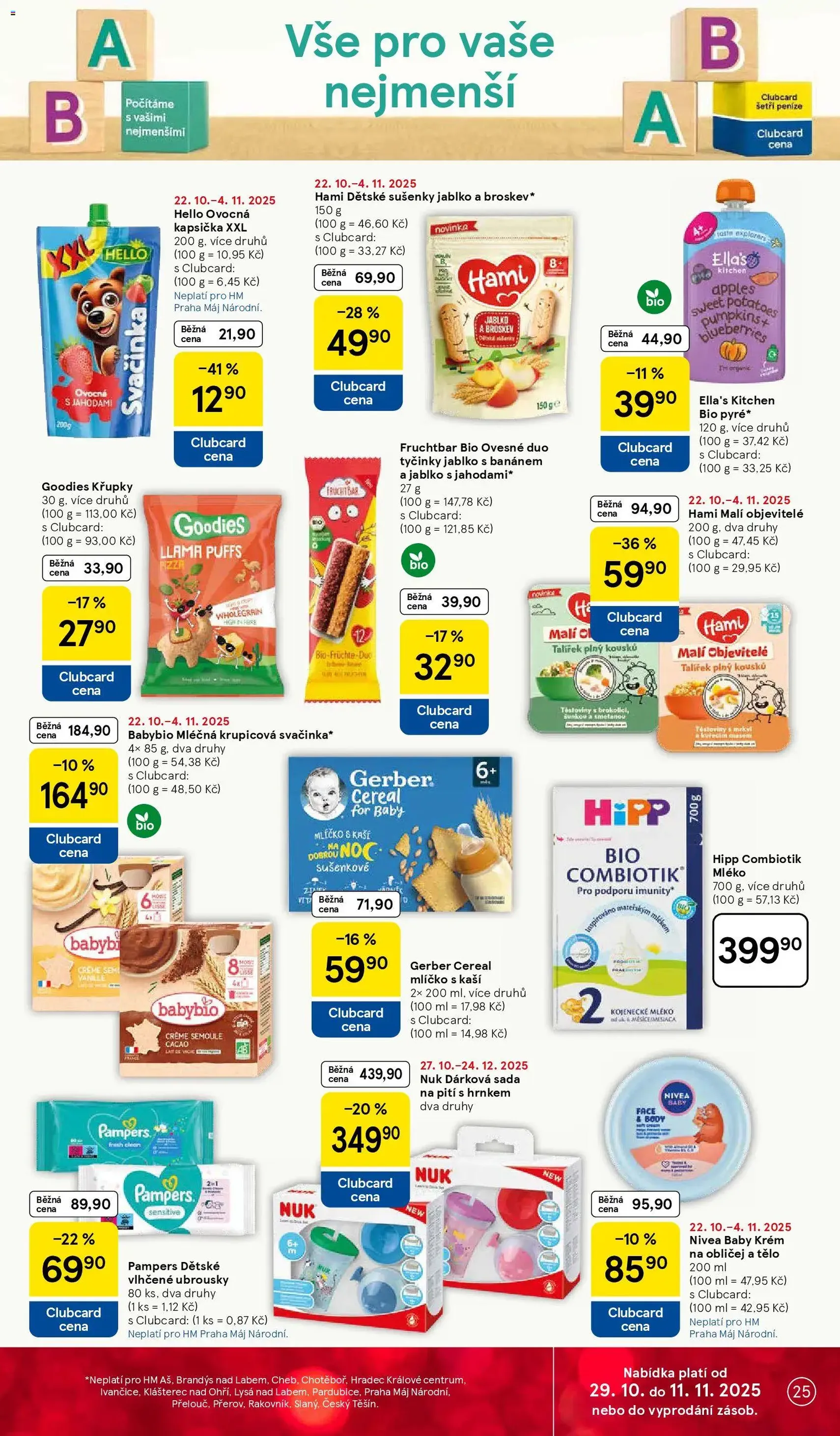 Tesco leták - Hypermarket - platný leták od 29.10.2025 strana 25 z 31 Tesco leták - Hypermarket - platný leták od 29.10.2025 strana 25 z 31