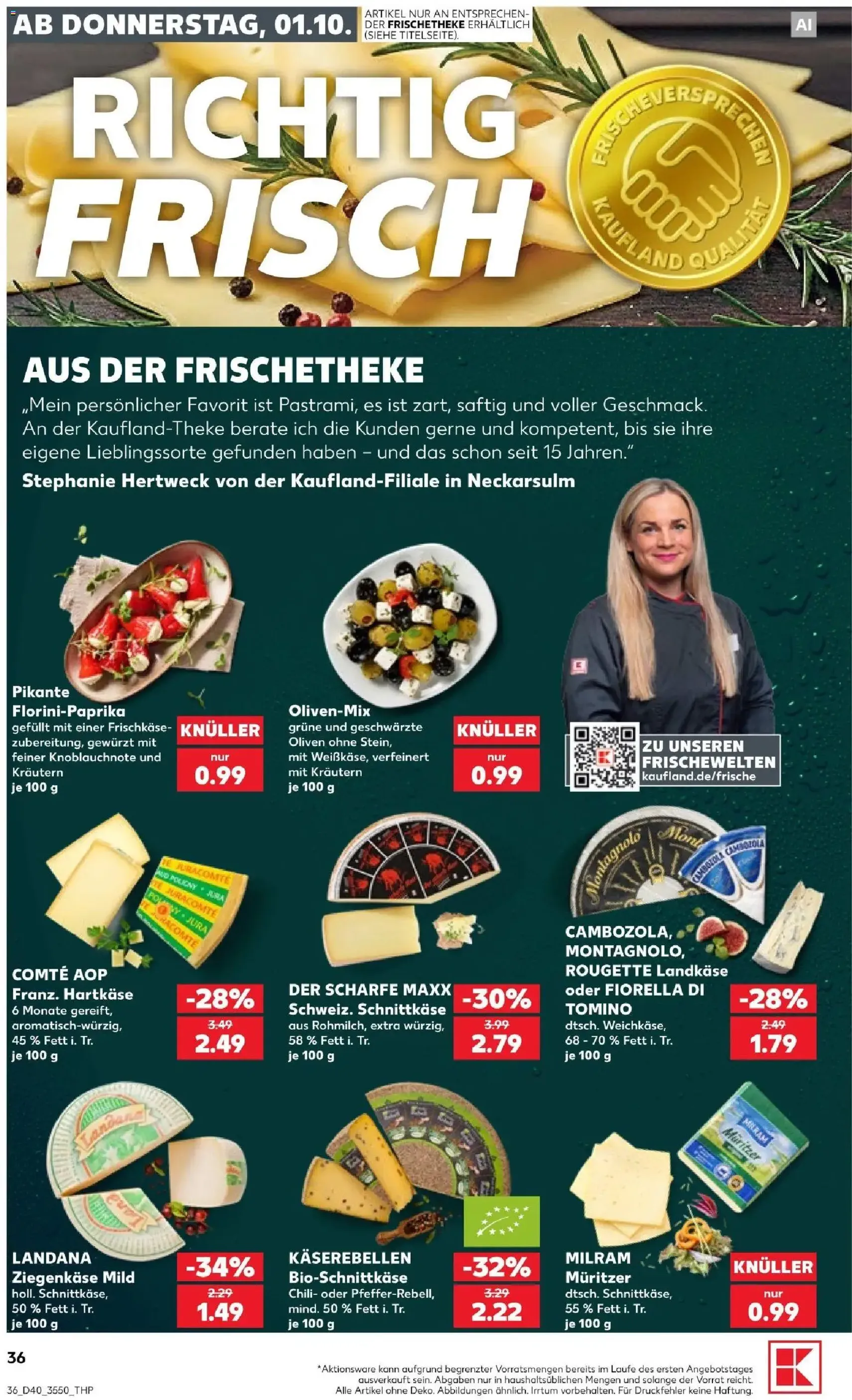 Kaufland Prospekt - Gültiger Prospekt ab 01.10.2026, Seite 40 von insgesamt 70