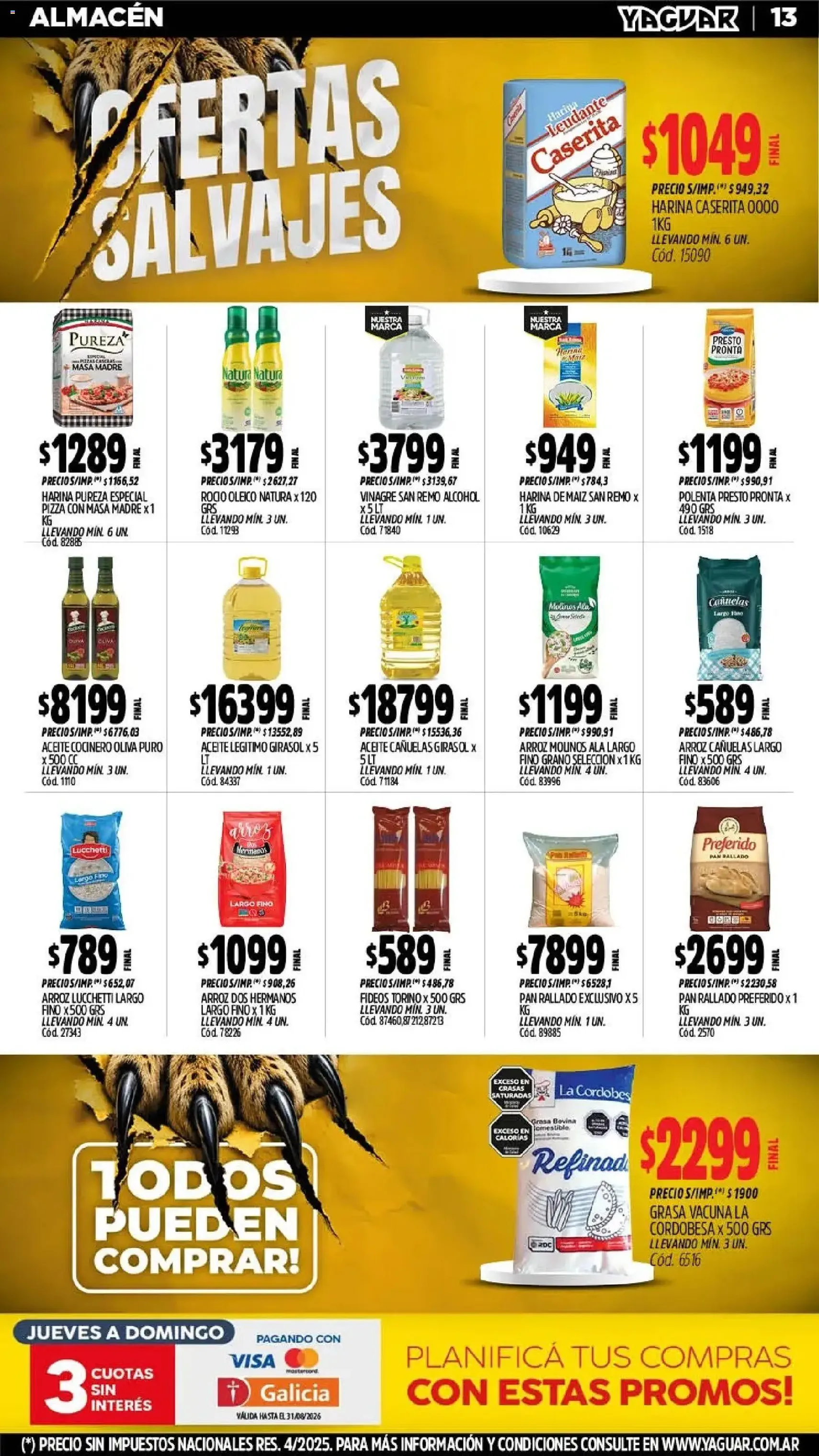 Yaguar catálogo - folleto válido desde 03/08/2026 página 14 de 22