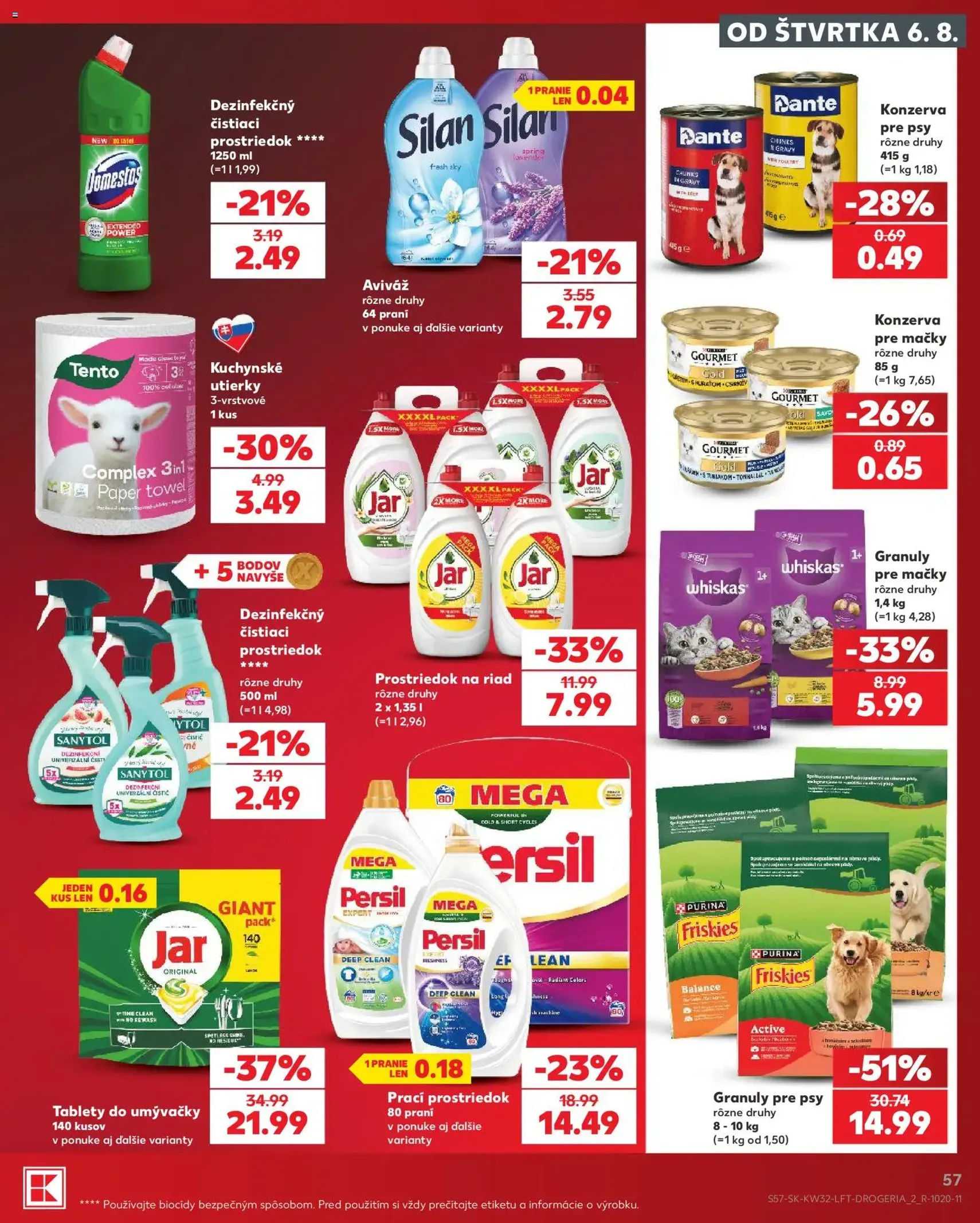Kaufland SK akciós újság - 2026.08.06. érvényes szórólap 57 oldal 78 oldalból
