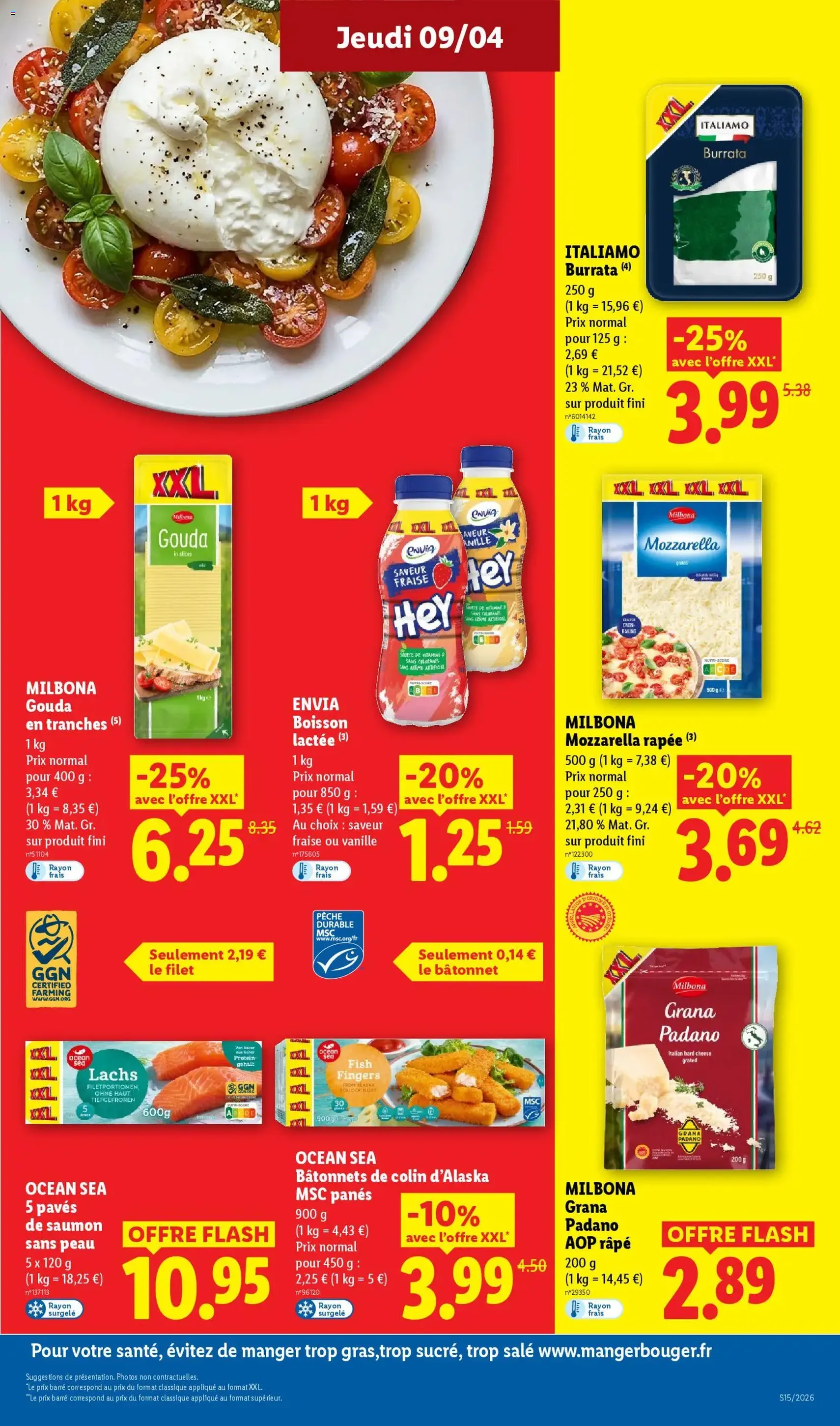 LIDL catalogue semaine 15 - brochure valable à partir du 09/04/2026, page 15 sur 75