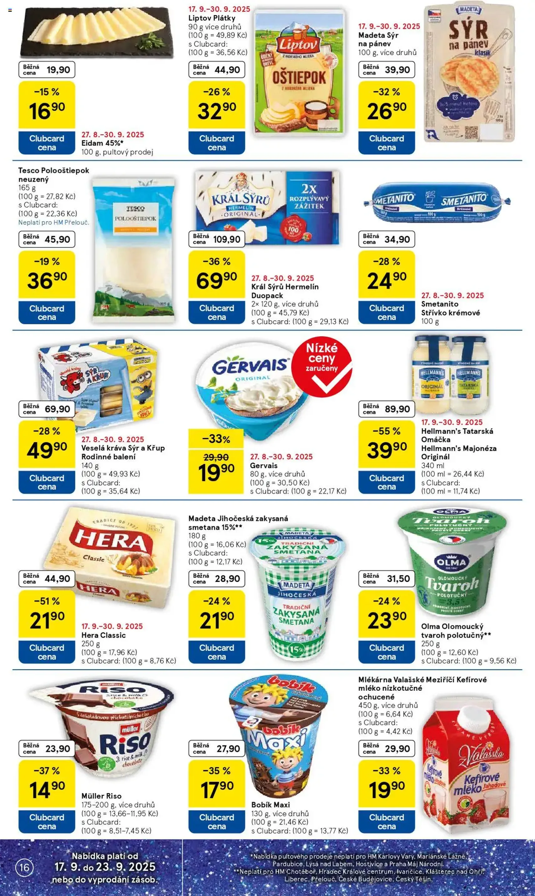Tesco leták - Hypermarket - platný leták od 17.09.2025 strana 16 z 33