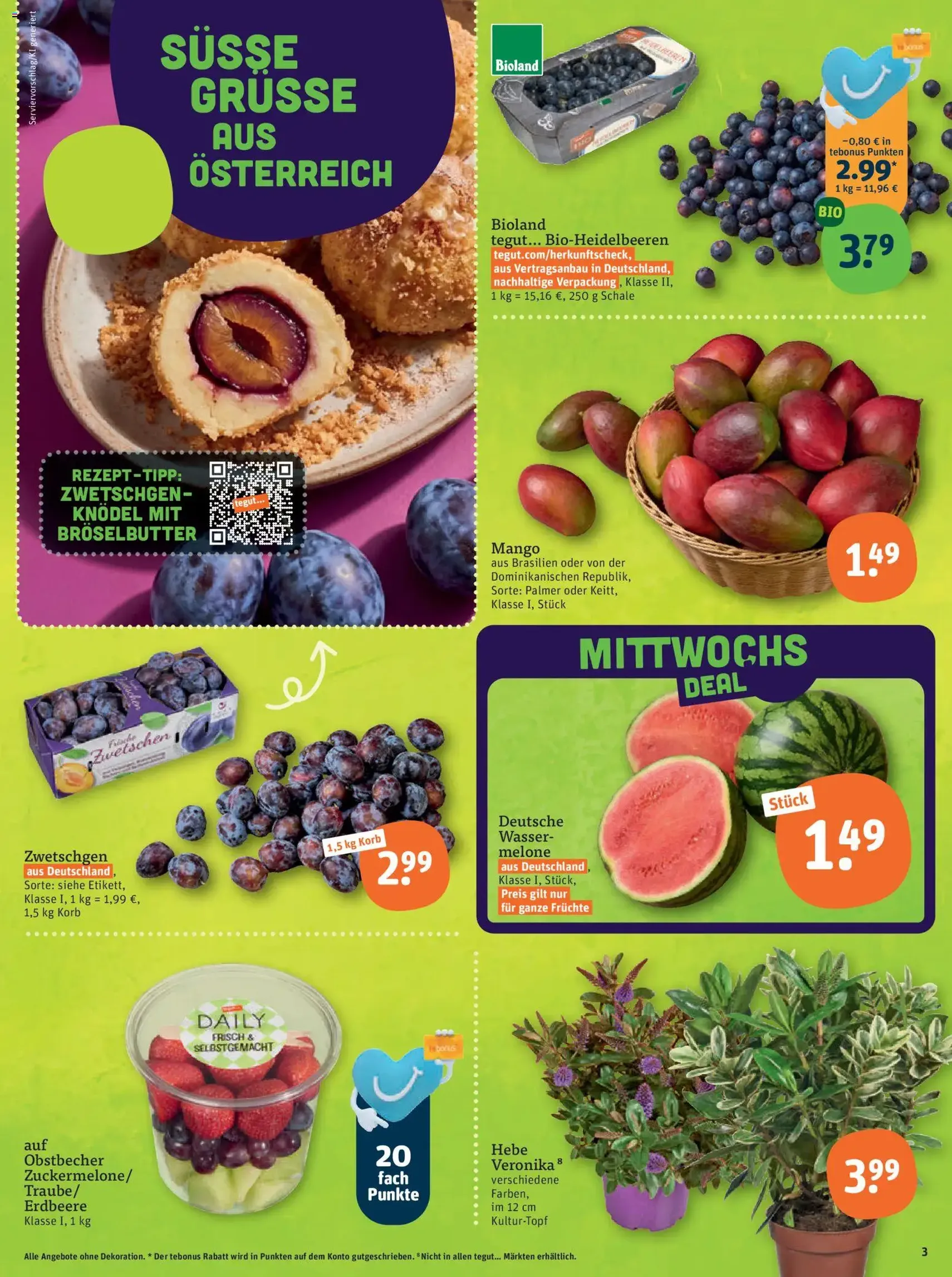 Tegut Prospekt - Gültiger Prospekt ab 03.08.2026, Seite 5 von insgesamt 23