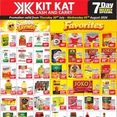 KIT KAT Cash & Carry Specials - Flyer preview valid from 30/07/2026