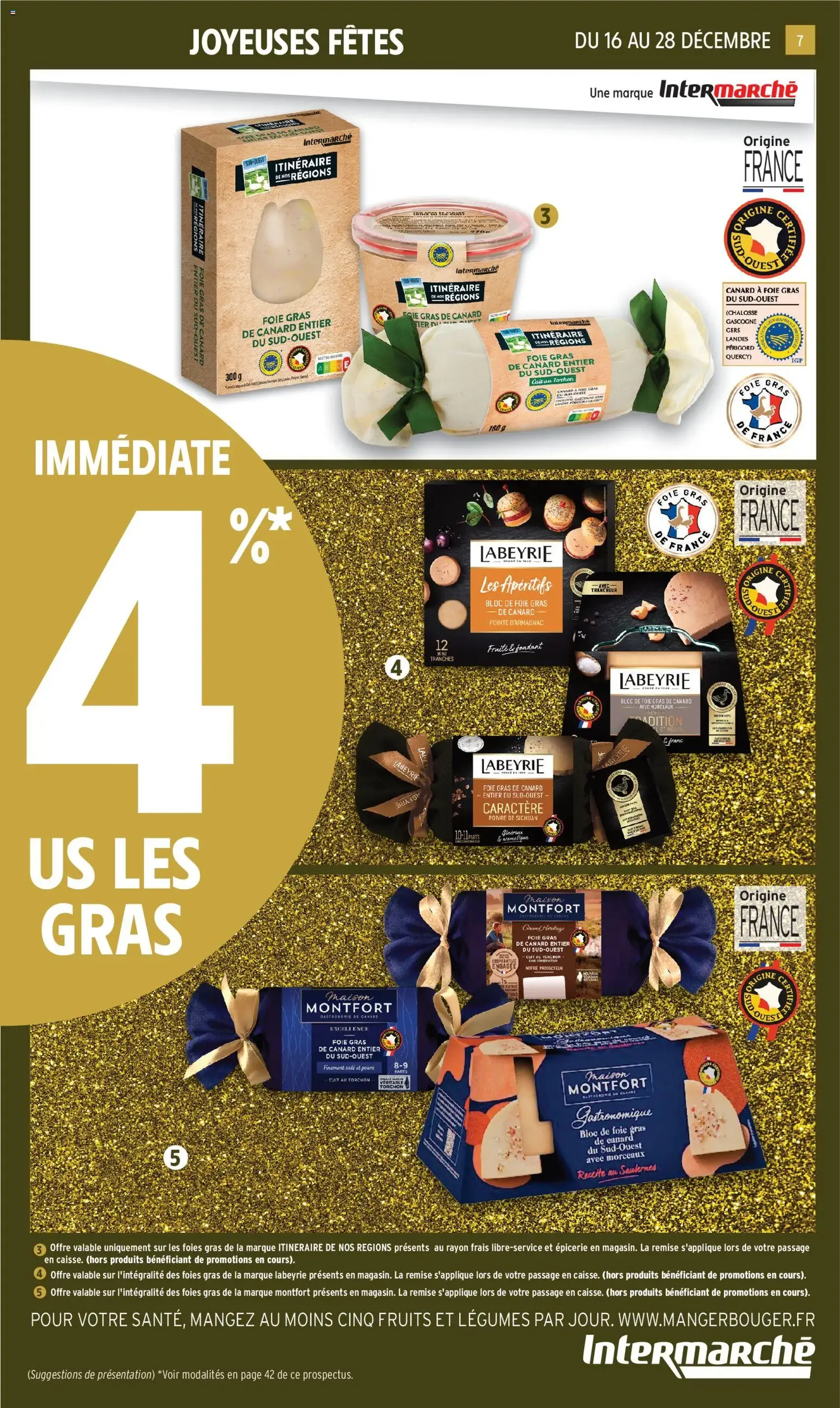 Intermarché catalogue semaine 51 - brochure valable à partir du 16/12/2025, page 7 sur 48