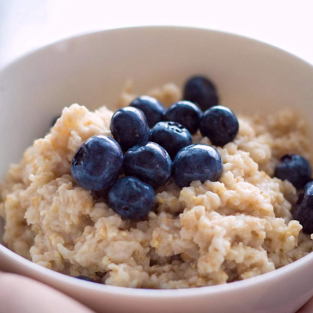 Farina d'avena con proteine