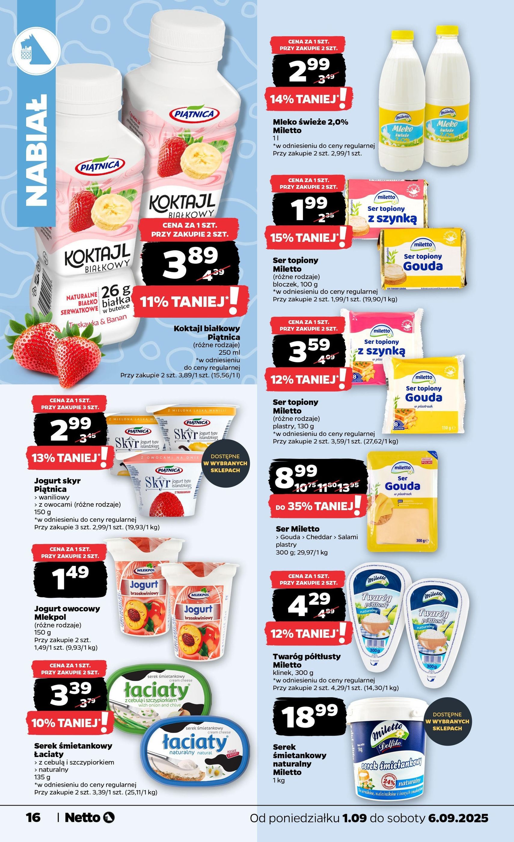 Netto gazetka - Spożywcza - ważny gazetka od 01.09.2025 strona 16 z 31 Netto gazetka - Spożywcza - ważny gazetka od 01.09.2025 strona 16 z 31